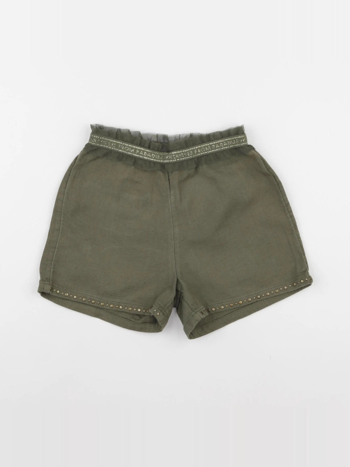IKKS - short vert - 8 ans