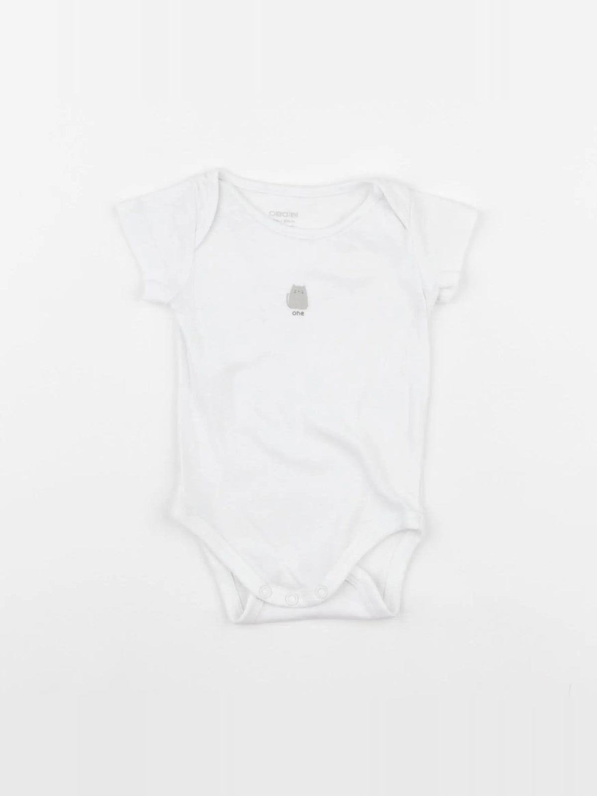 Obaïbi - body blanc - 3 mois