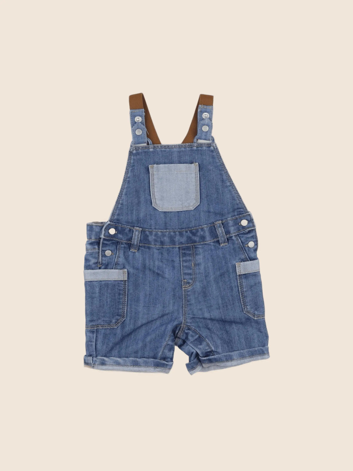 Obaïbi - salopette bleu - 9 mois