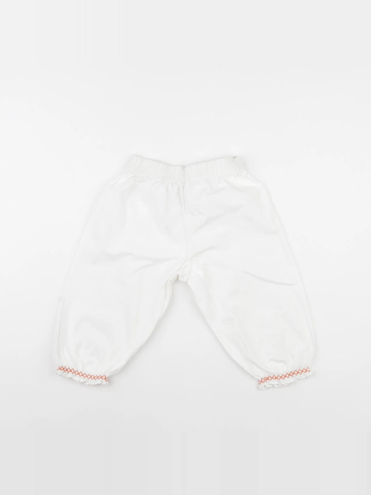 Vertbaudet - pantalon blanc - 8 ans
