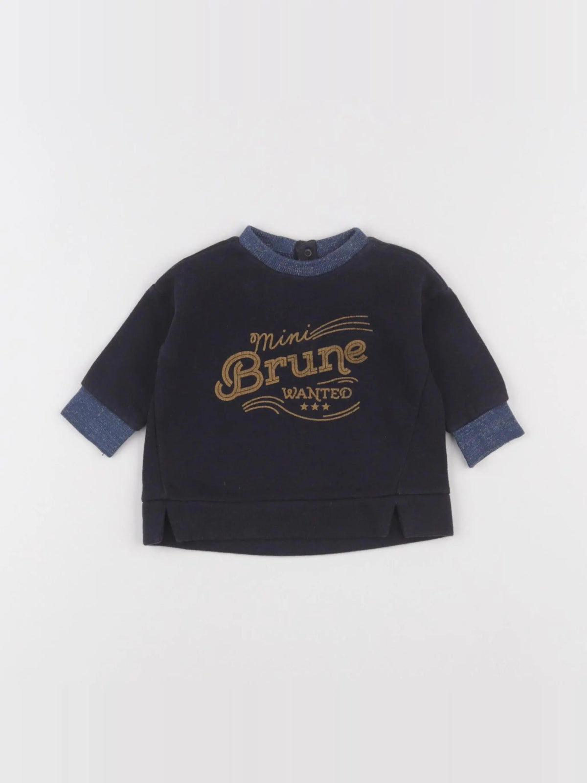 Blune - sweat gris - 6 mois