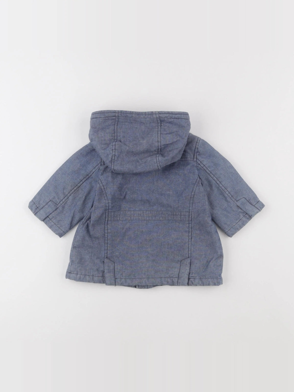Bonpoint - parka bleu - 6 mois
