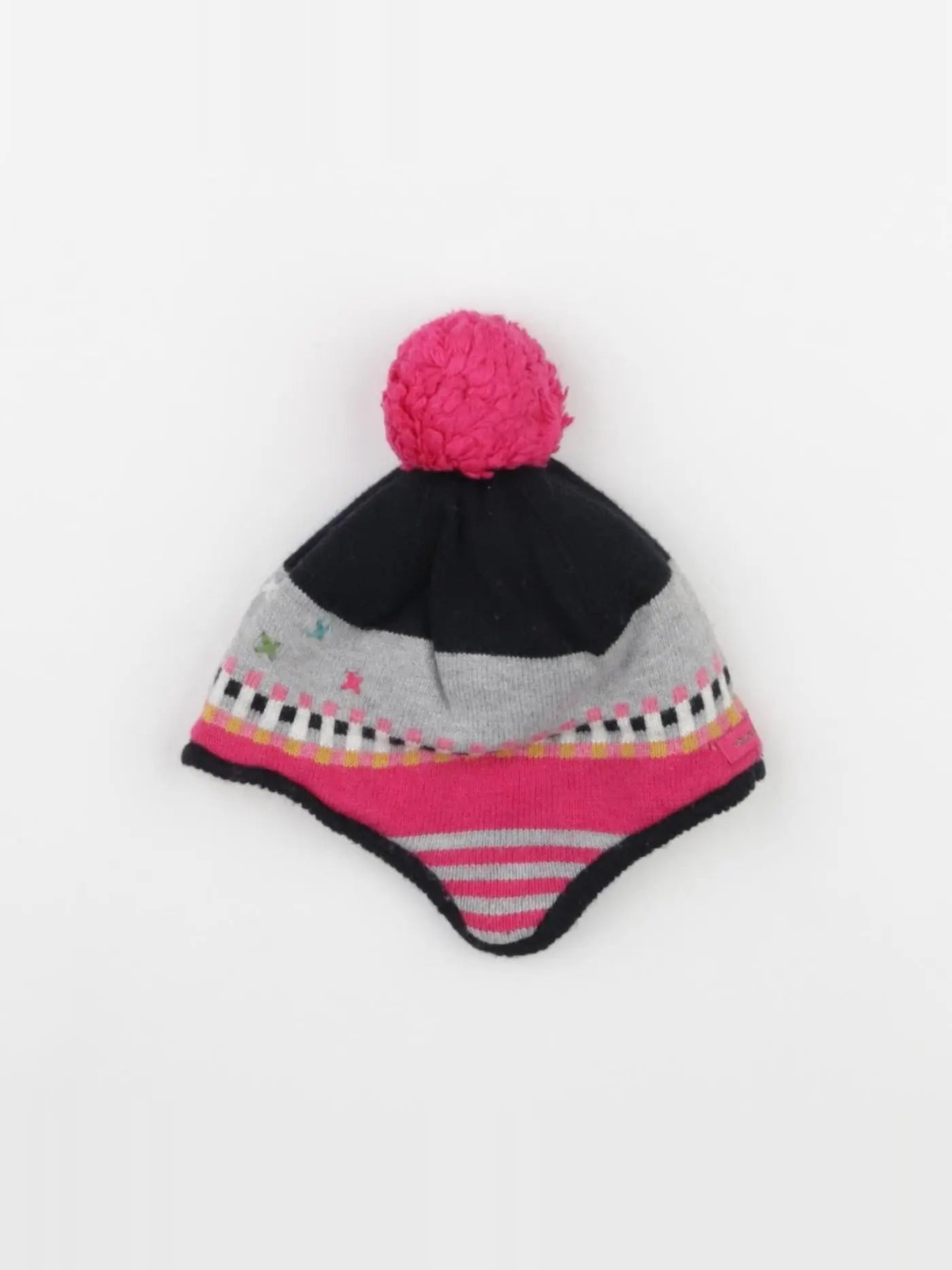 Catimini - bonnet multicolore - 3/6 mois