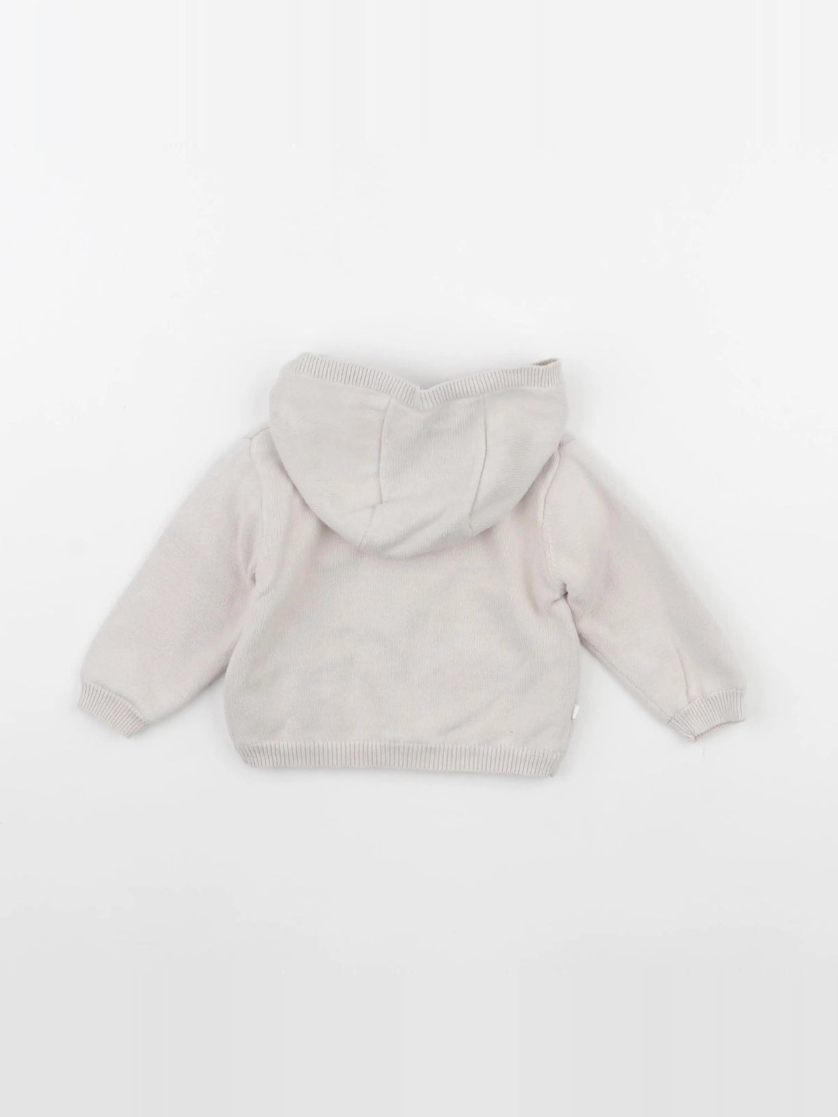 Obaïbi - gilet beige - 6 mois