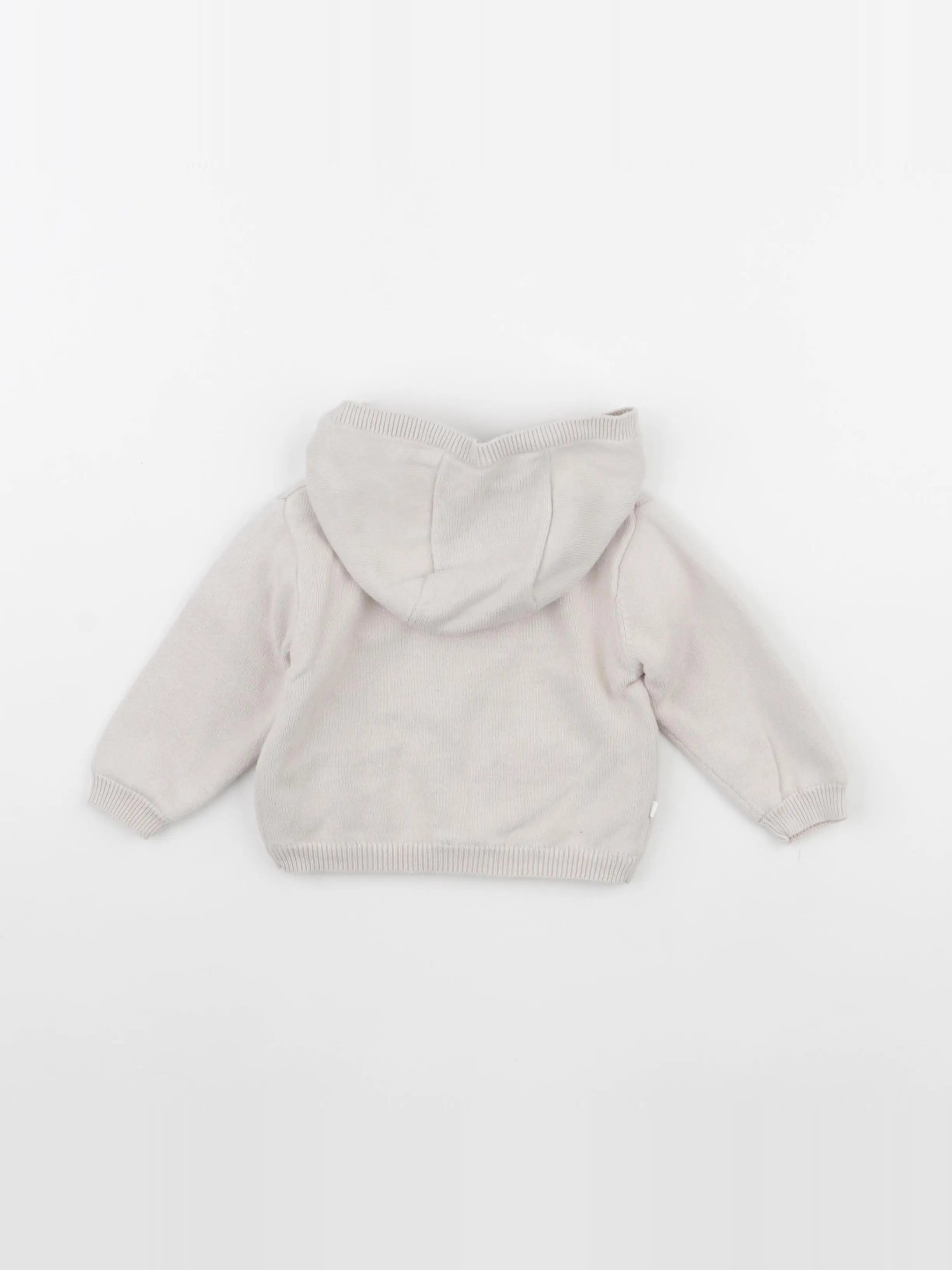 Obaïbi - gilet beige - 6 mois