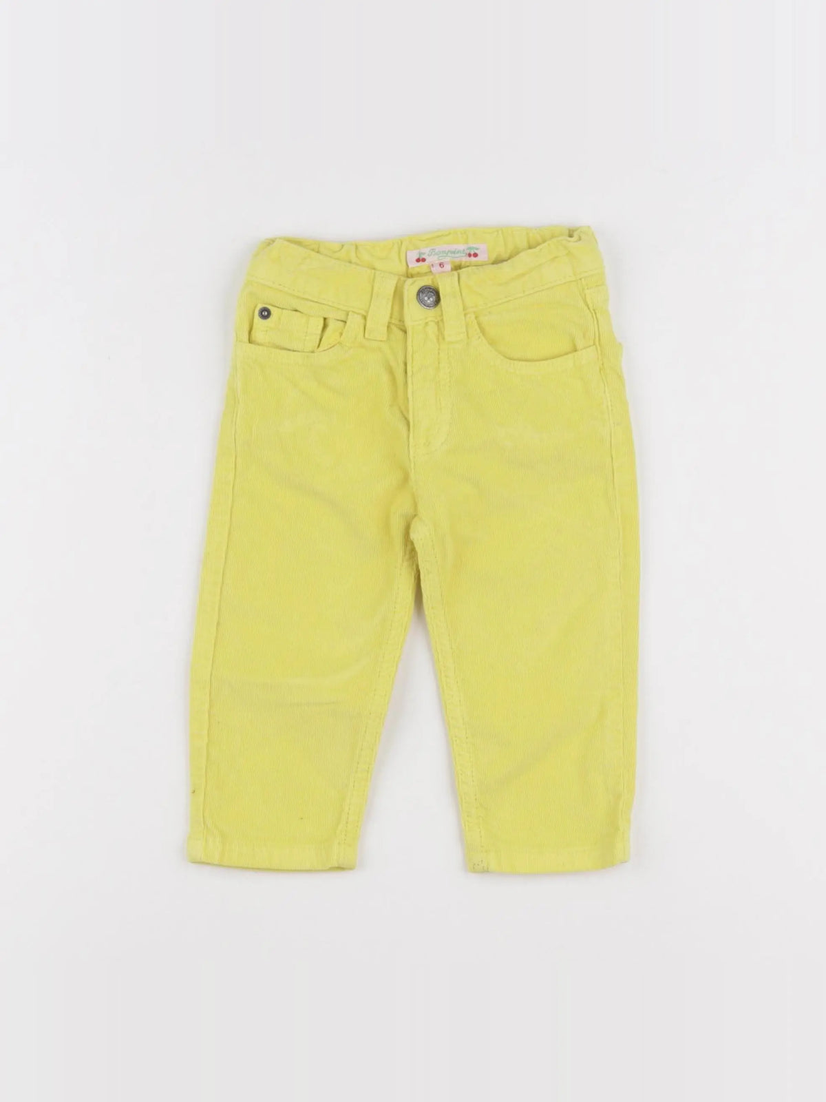 Bonpoint - pantalon jaune - 6 mois