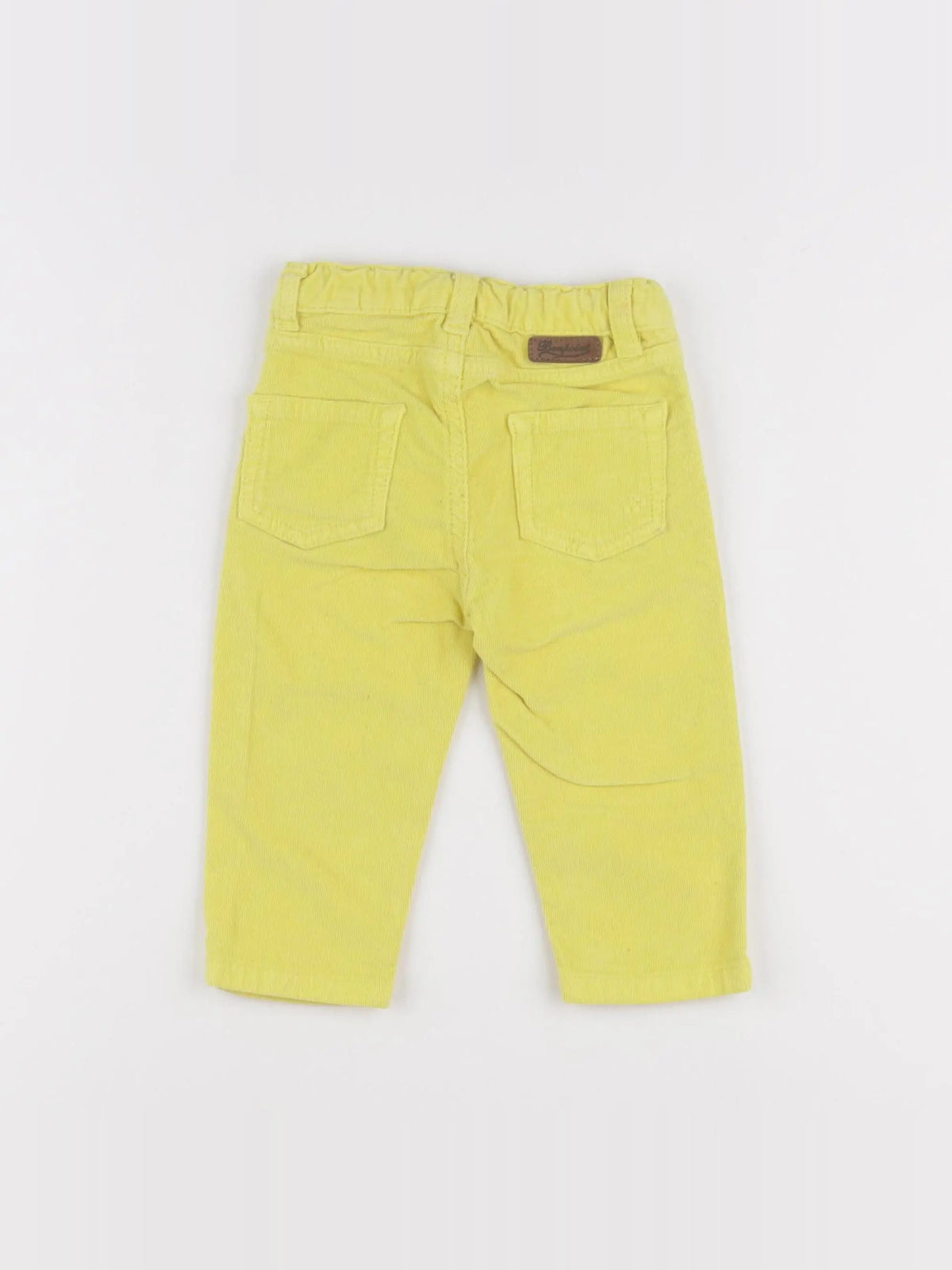 Bonpoint - pantalon jaune - 6 mois