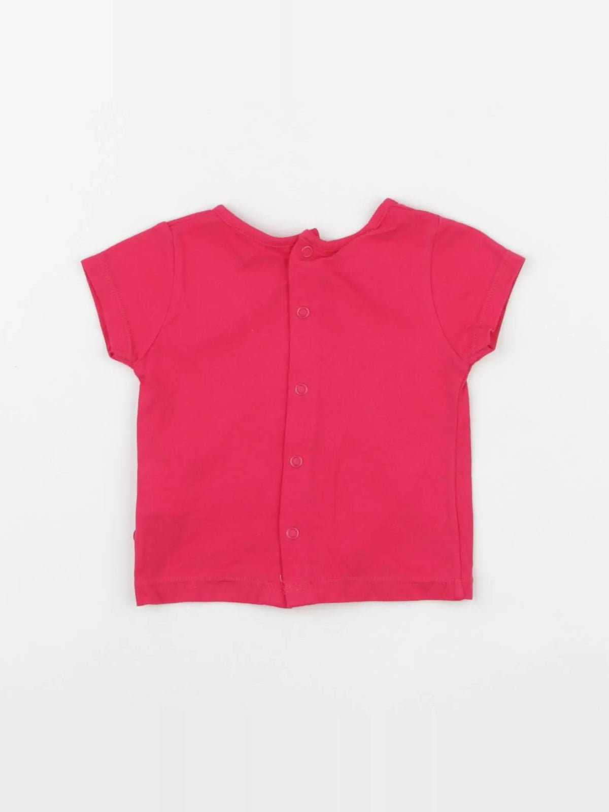 Obaïbi - tee-shirt rose - 3 mois
