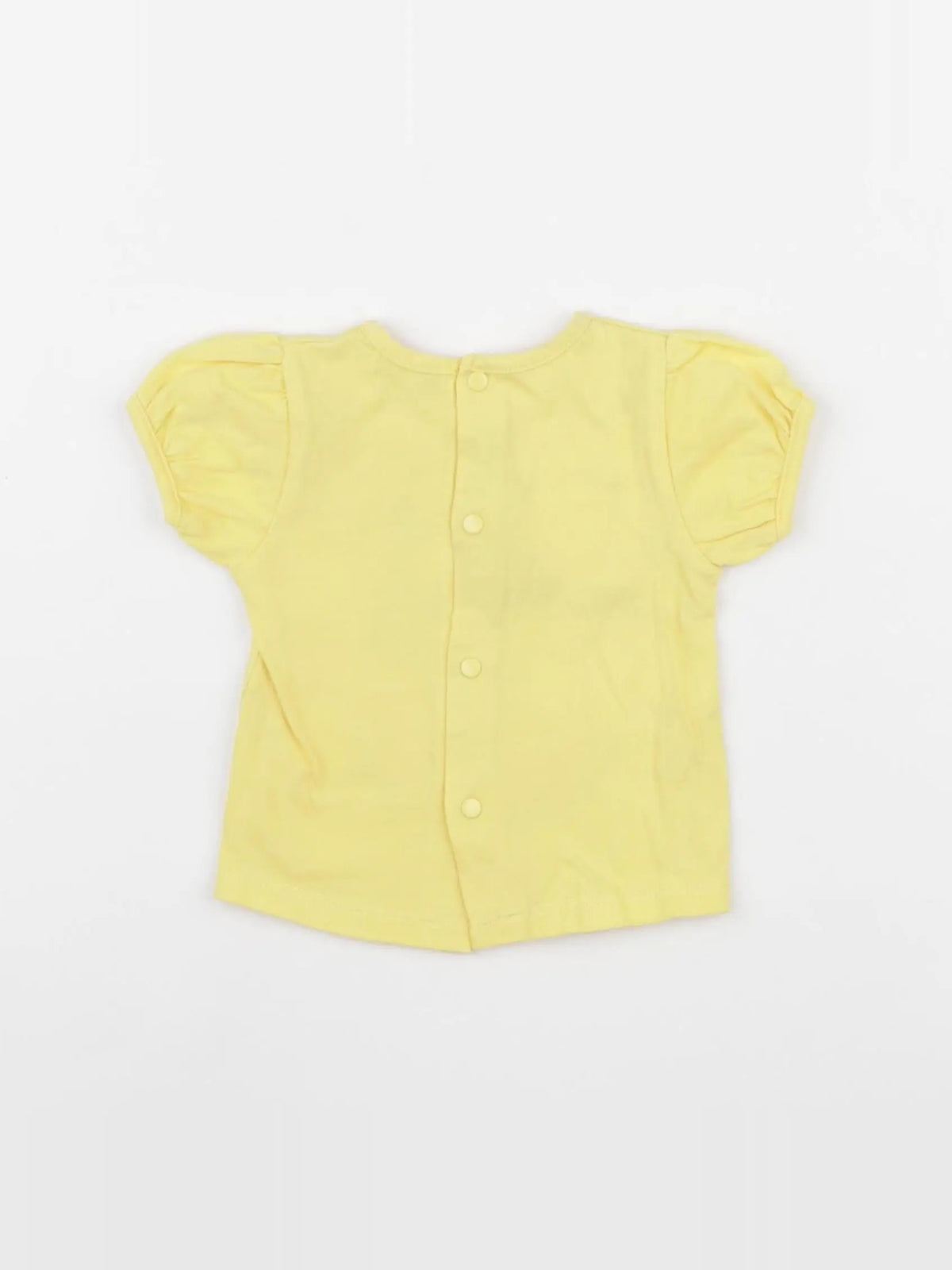 DPAM - tee-shirt jaune - 3 mois