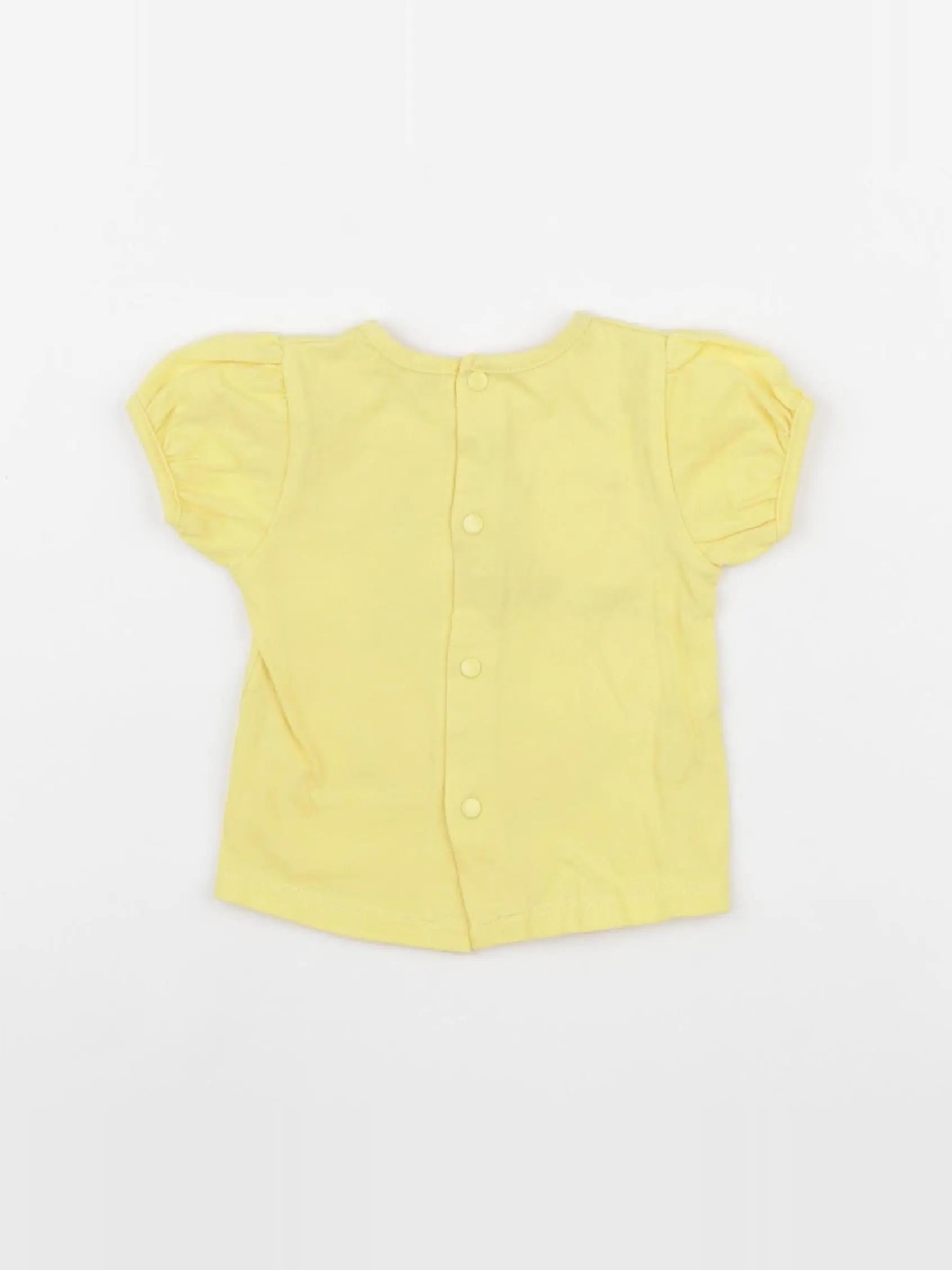 DPAM - tee-shirt jaune - 3 mois