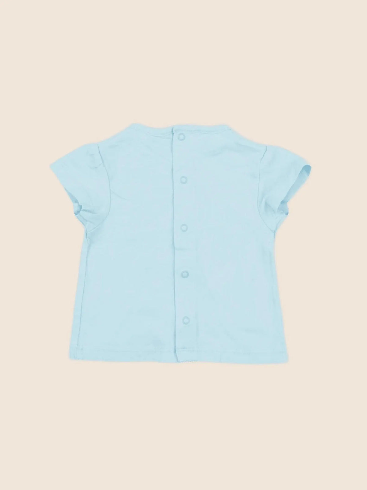 Obaïbi - tee-shirt bleu - 3 mois