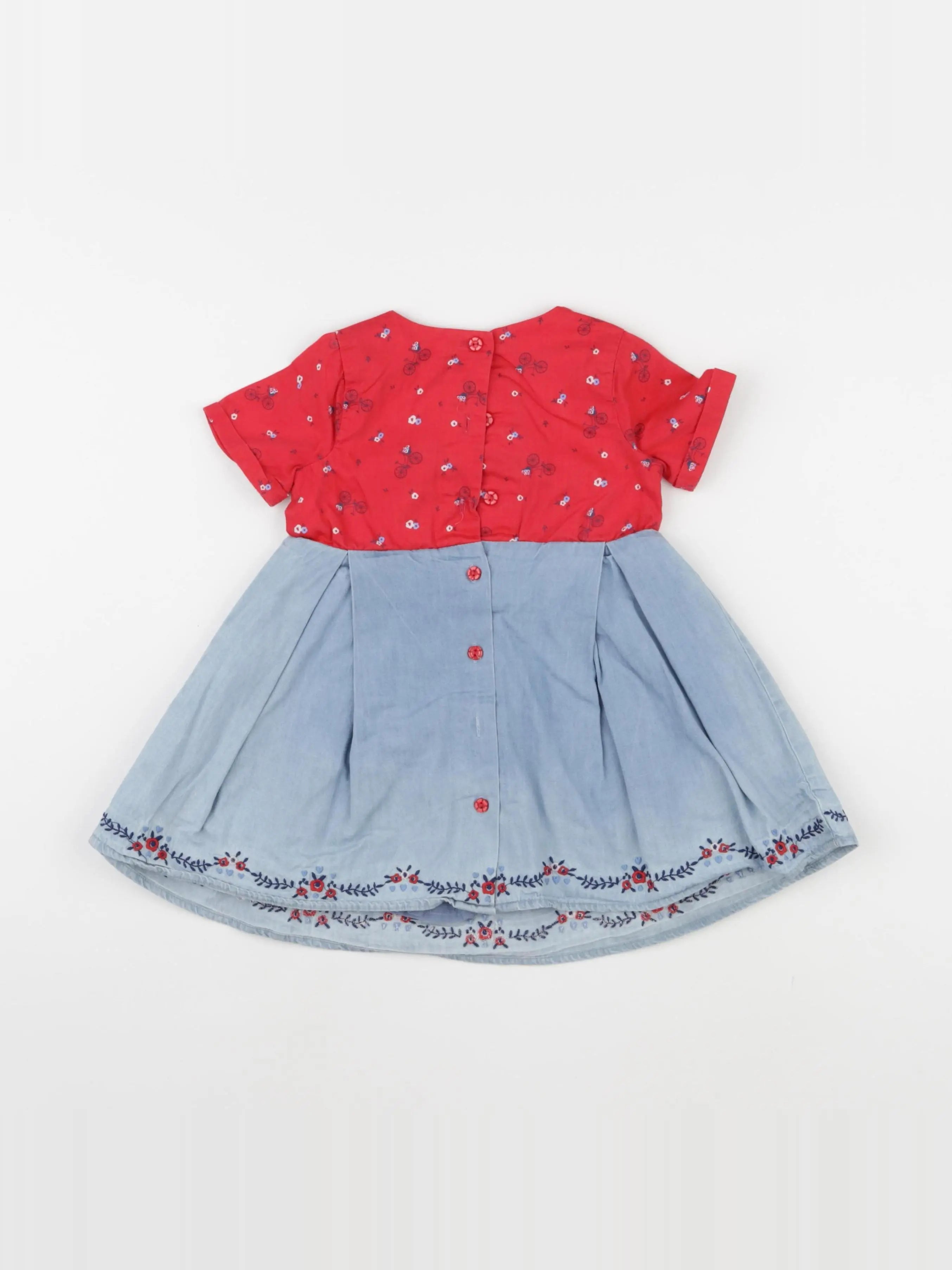 Sergent Major - robe multicolore - 18 mois