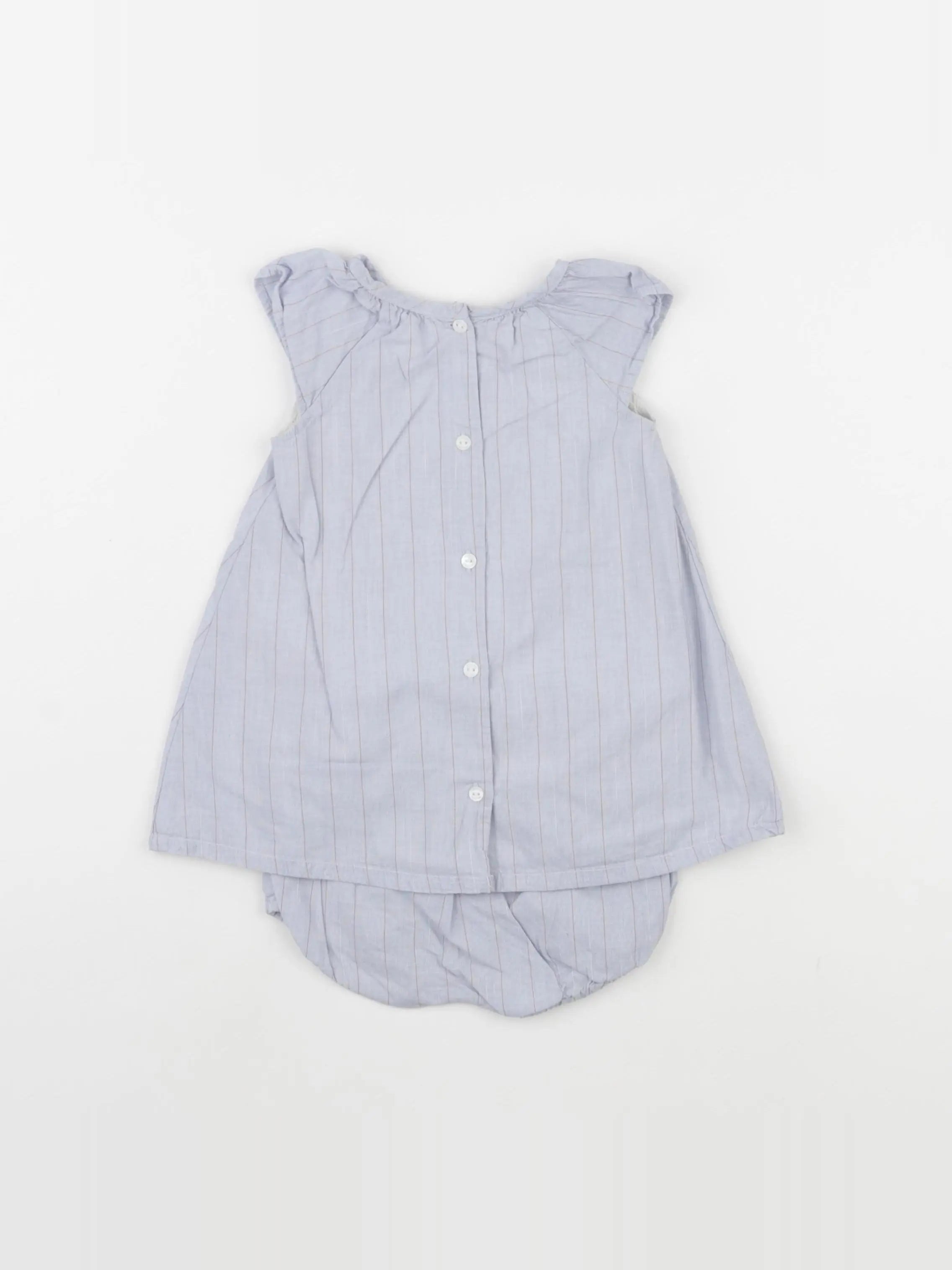 Absorba - robe bleu - 9 mois