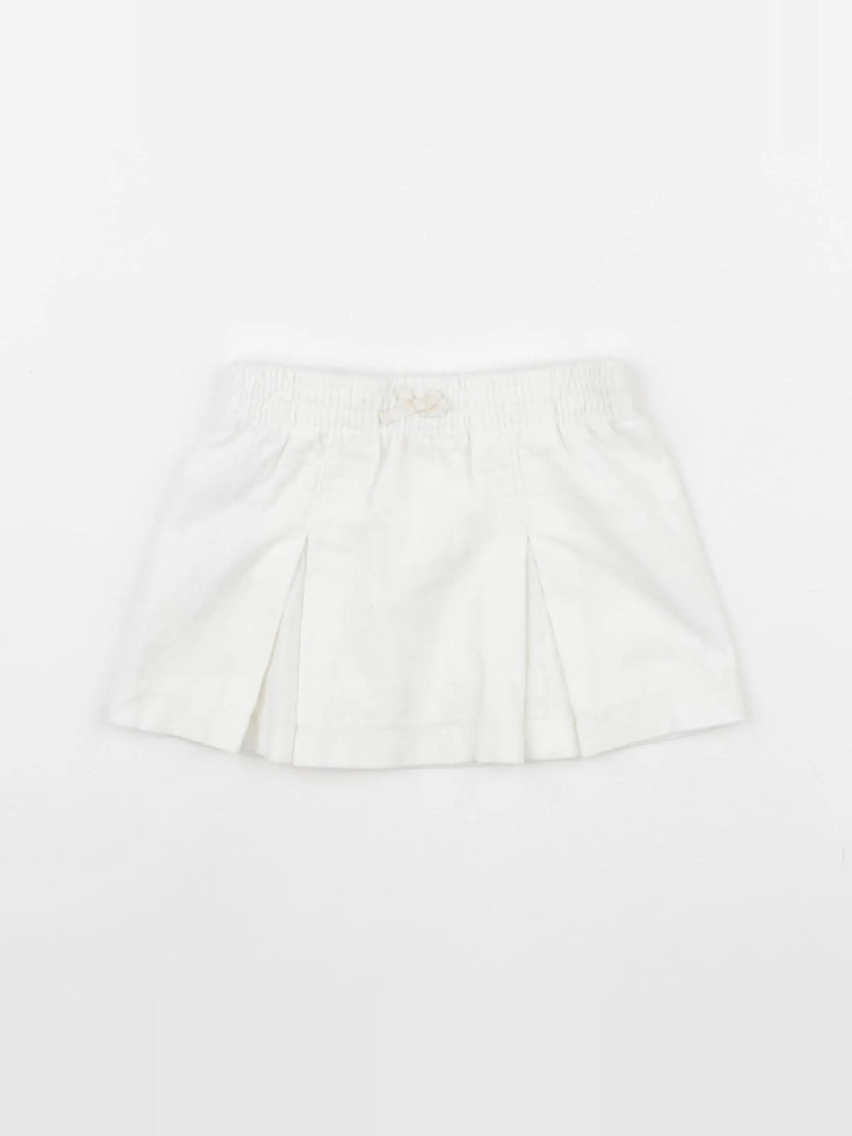 Benetton - jupe blanc - 6/9 mois