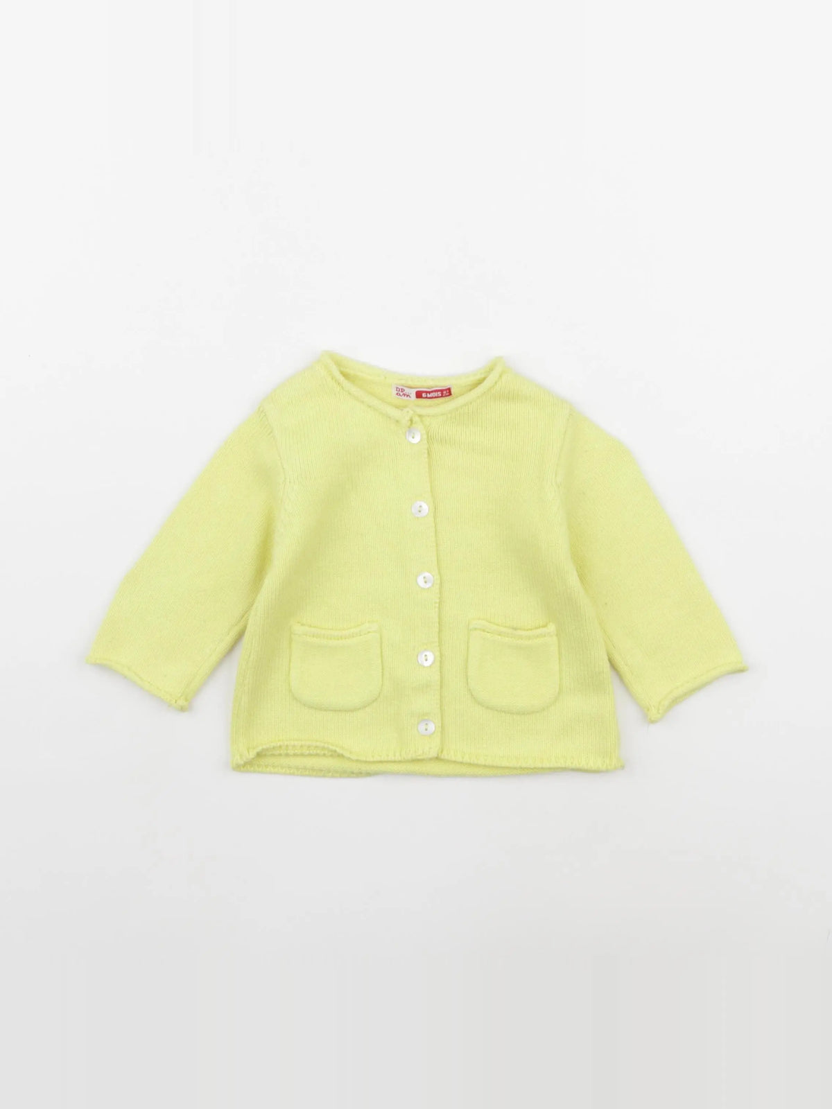 DPAM - gilet jaune - 6 mois