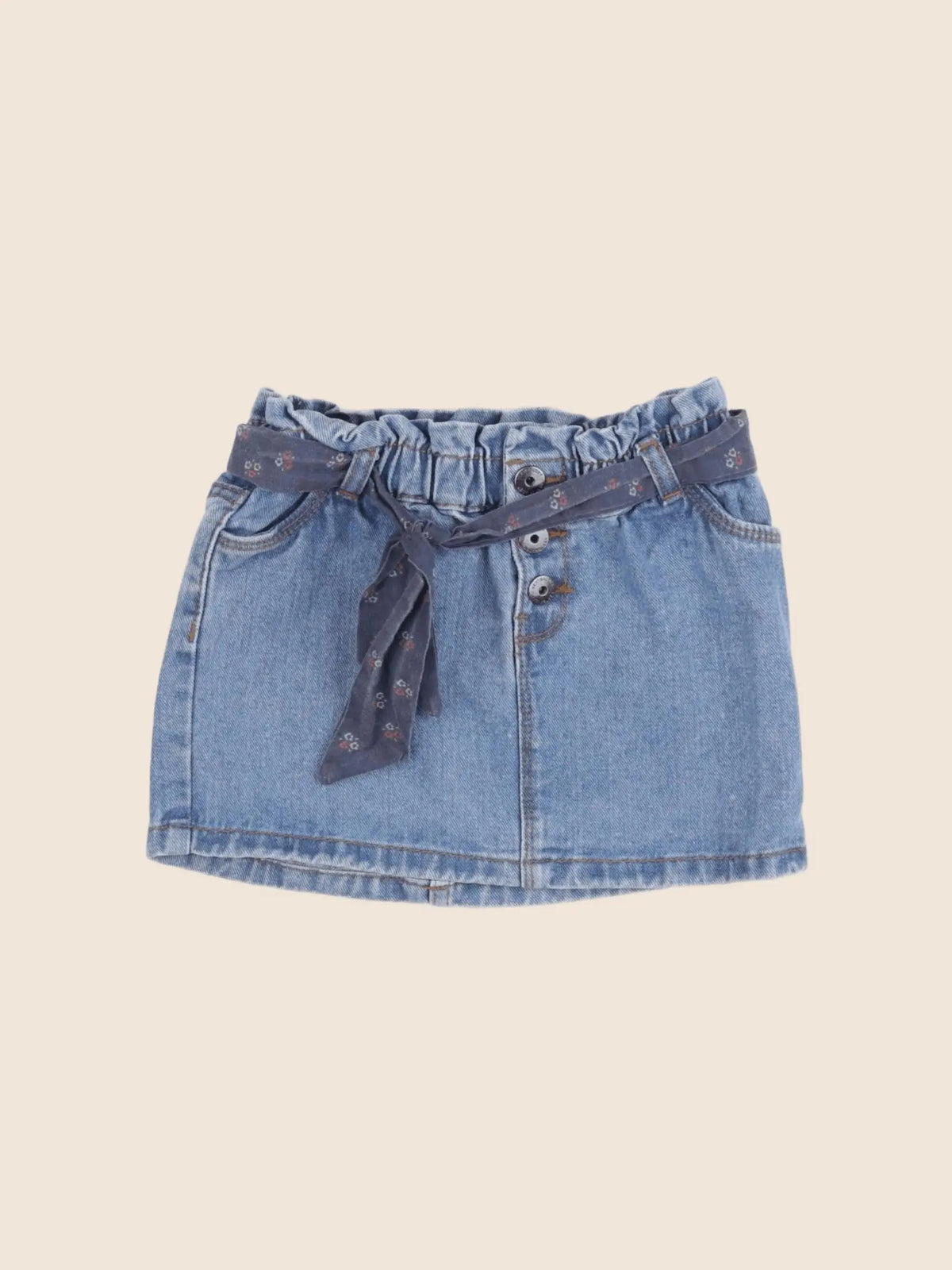 Vertbaudet - jupe bleu - 3 ans