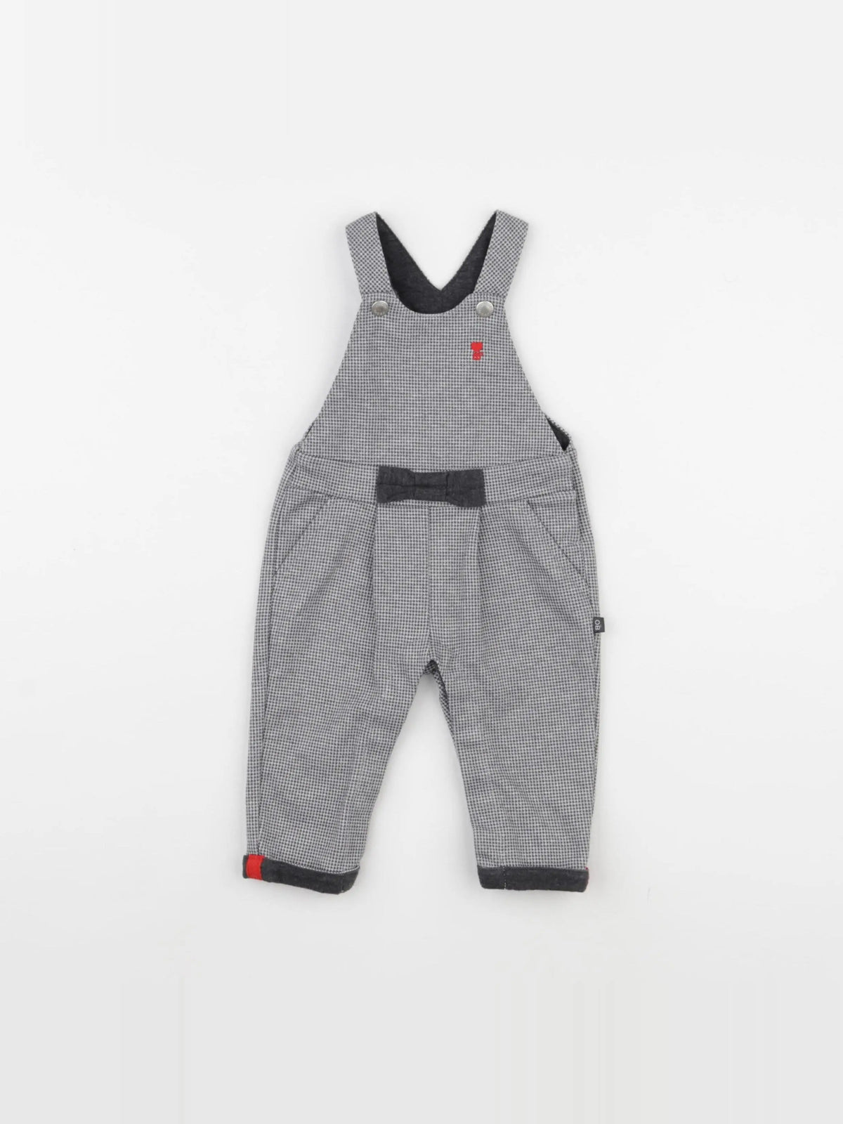 Obaïbi - salopette gris - 3 mois