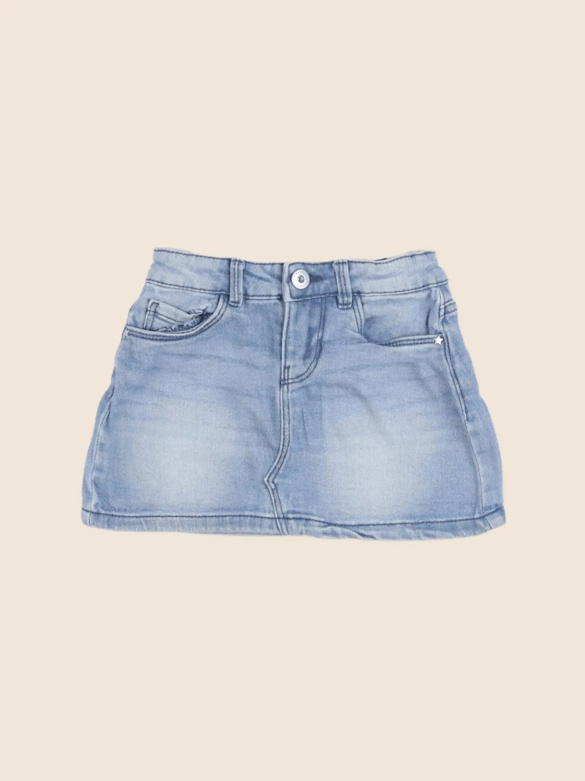 Vertbaudet - jupe bleu - 4 ans
