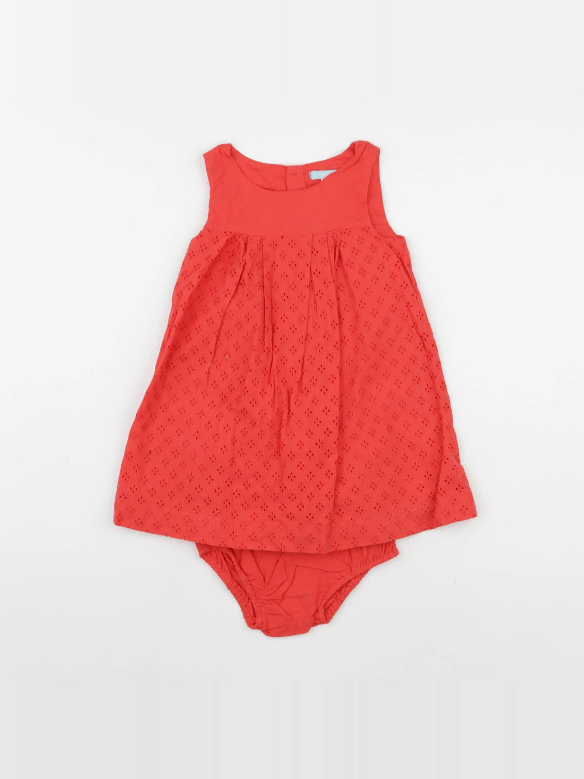 Obaïbi - robe rouge - 24 mois