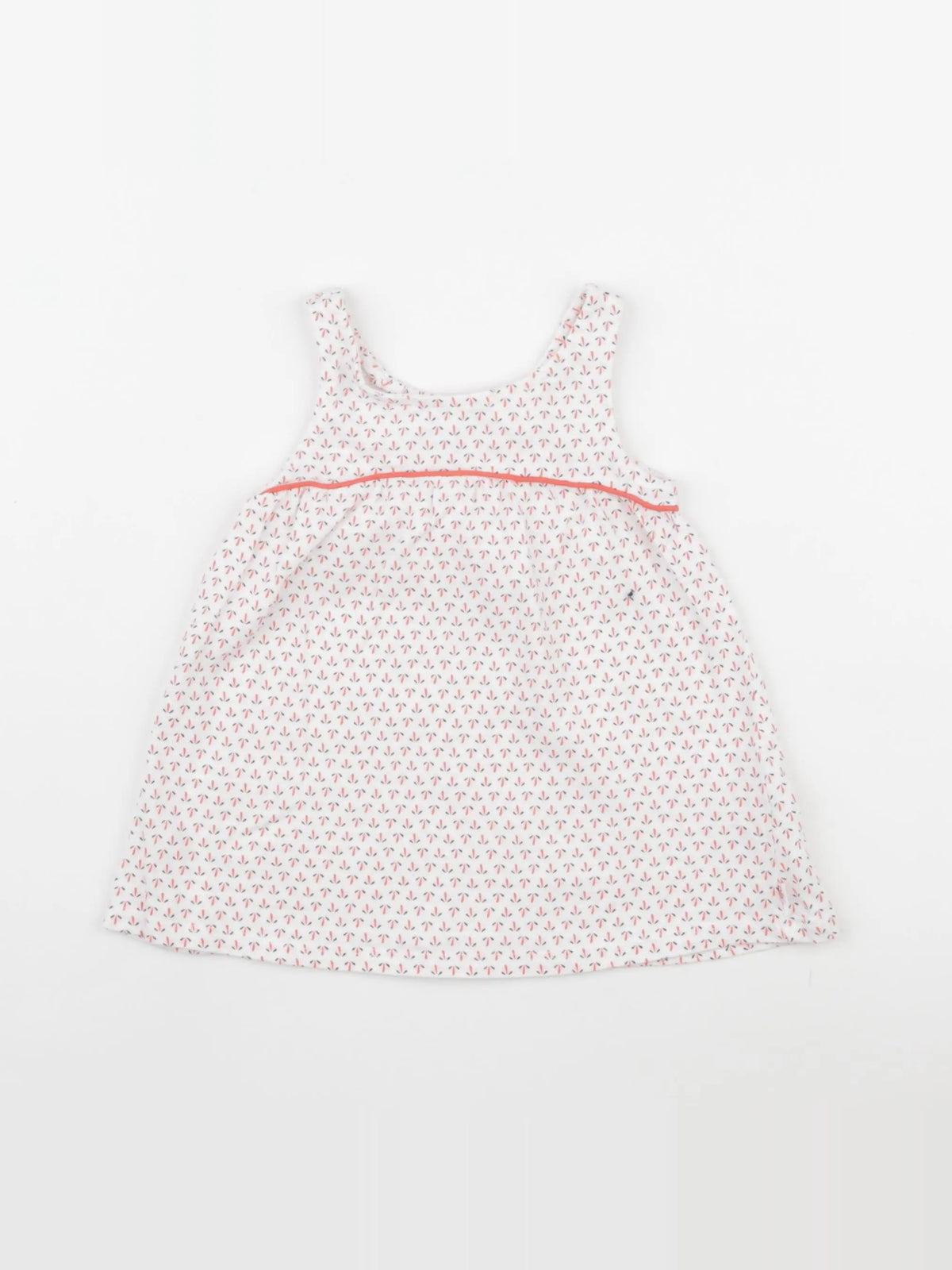 Obaïbi - robe blanc - 6 mois