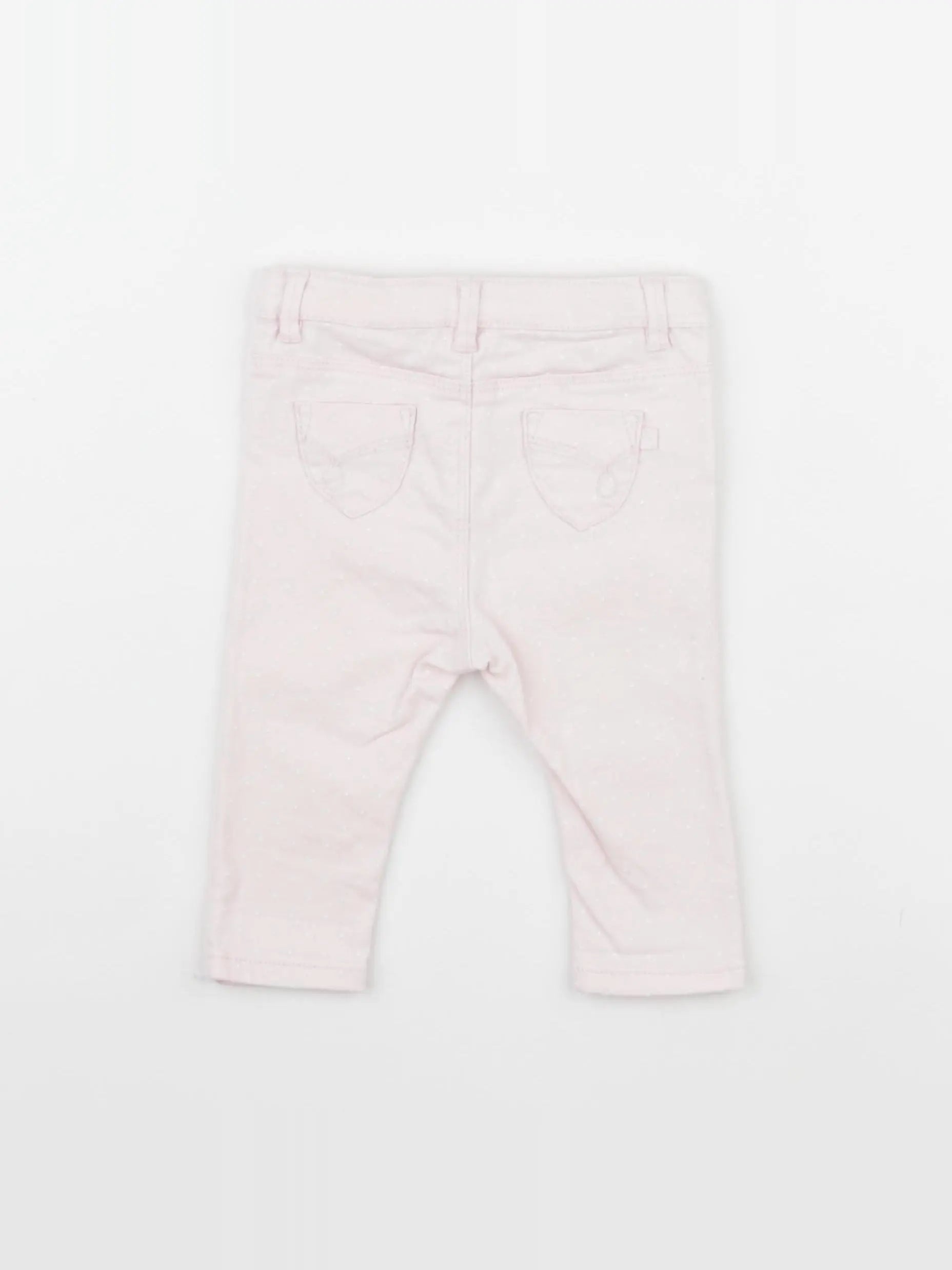 Obaïbi - jegging rose - 6 mois