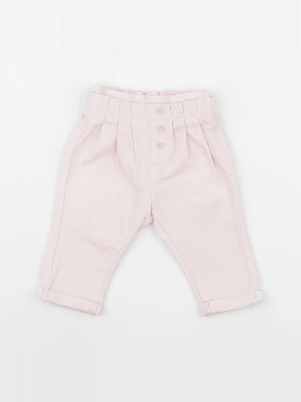 Obaïbi - pantalon rose - 6 mois
