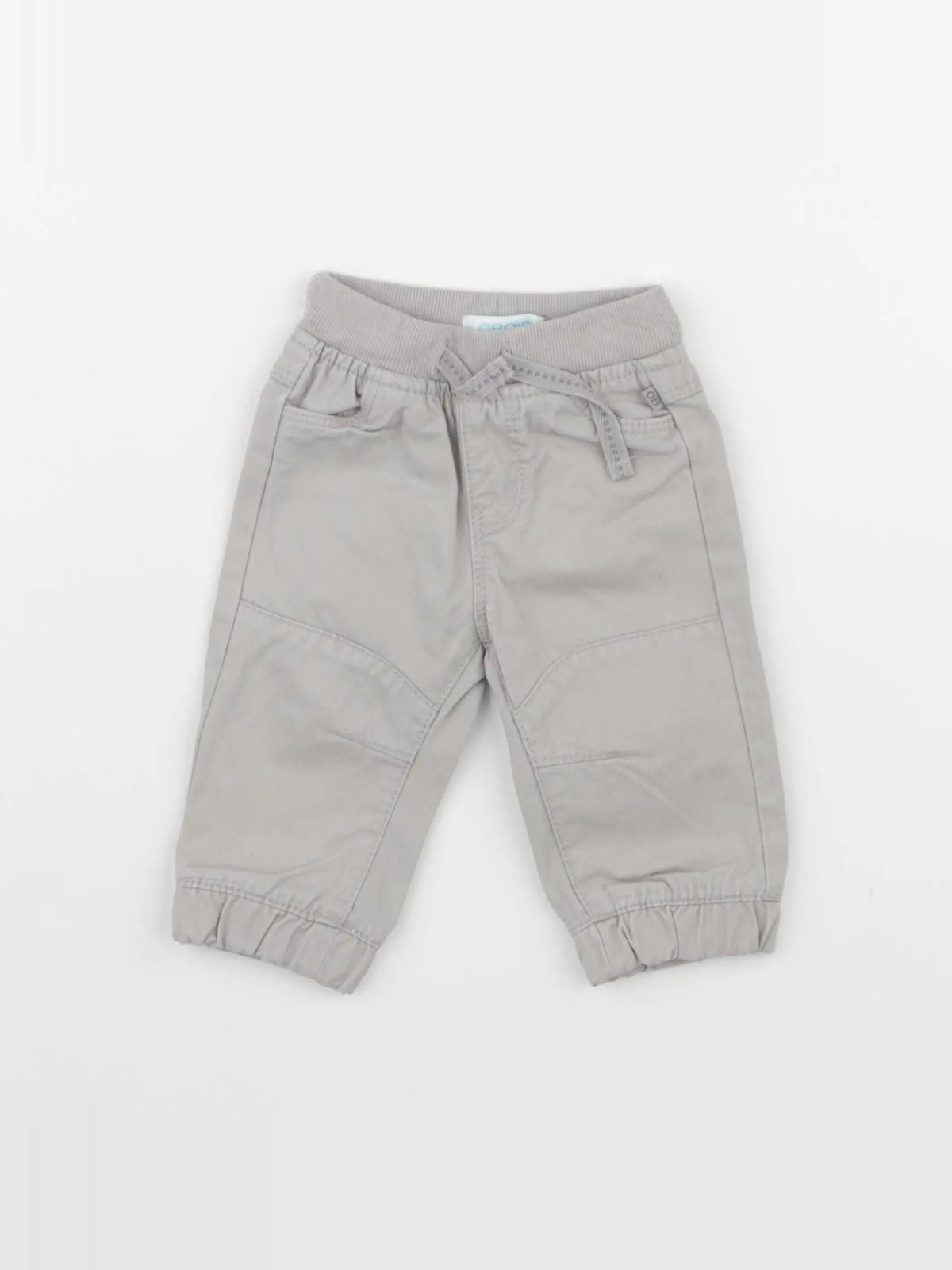 Obaïbi - pantalon gris - 3 mois