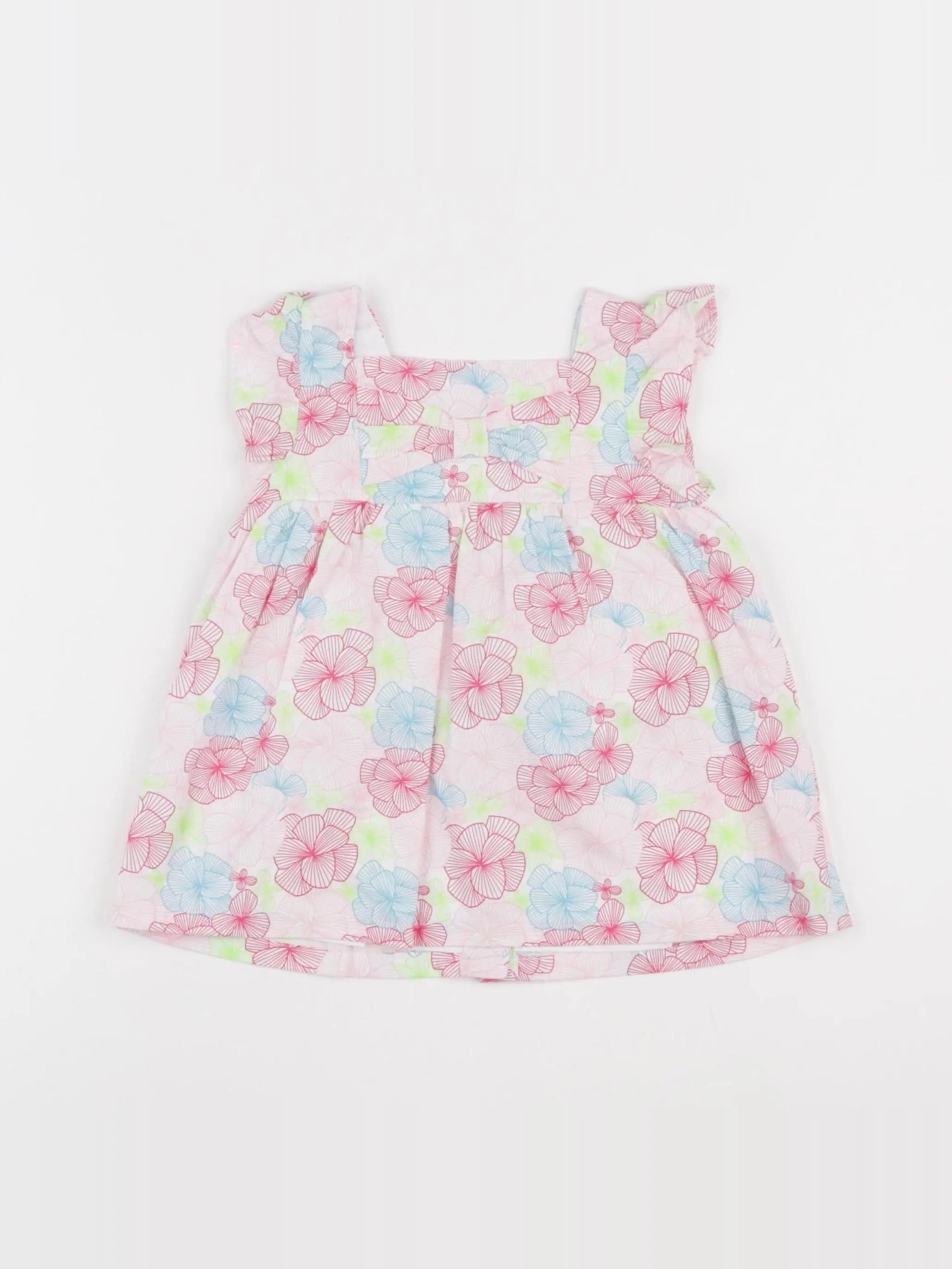 Sergent Major - robe rose - 6 mois