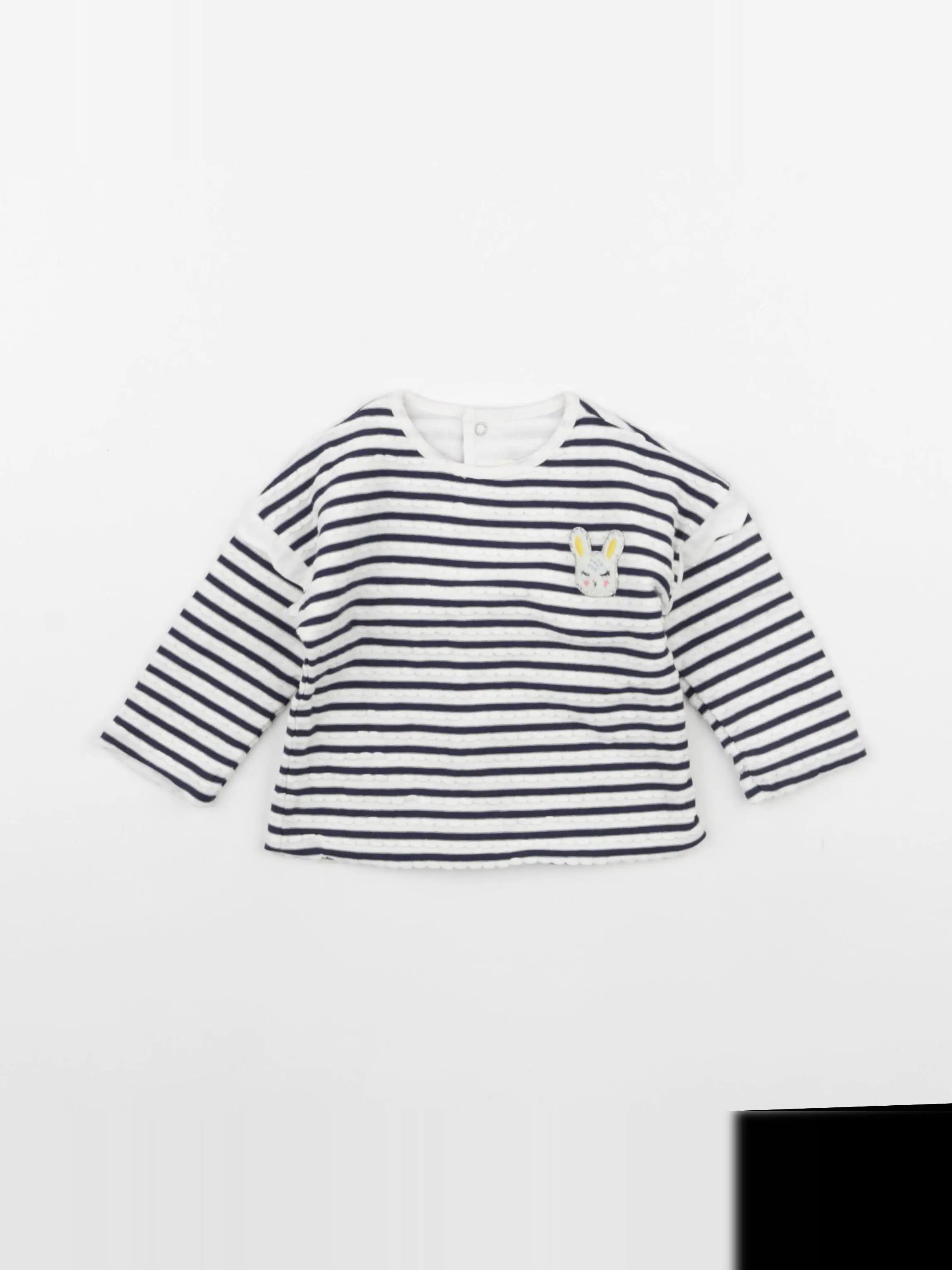 Catimini - tee-shirt beige, bleu - 6 mois