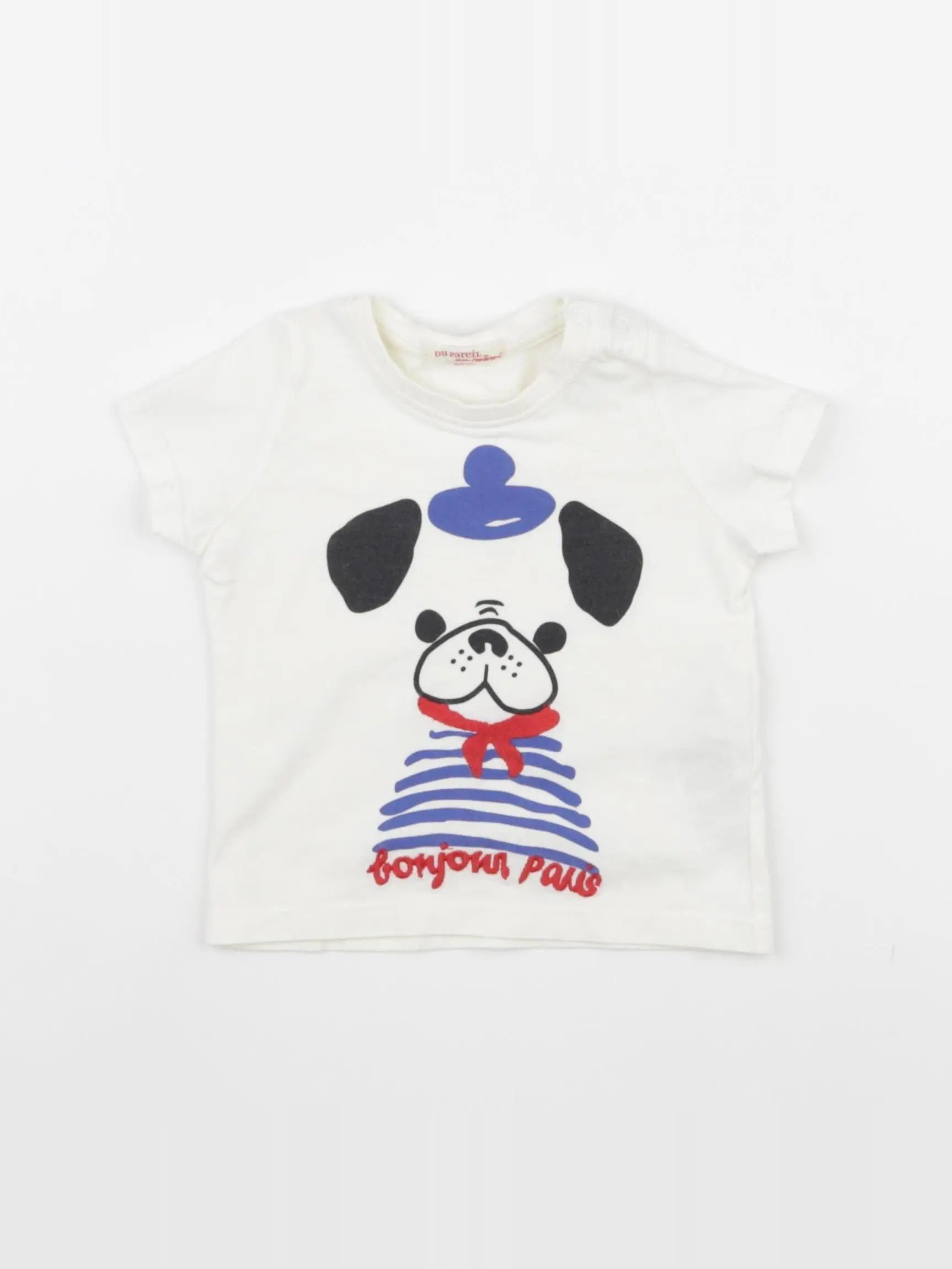 DPAM - tee-shirt beige - 6 mois