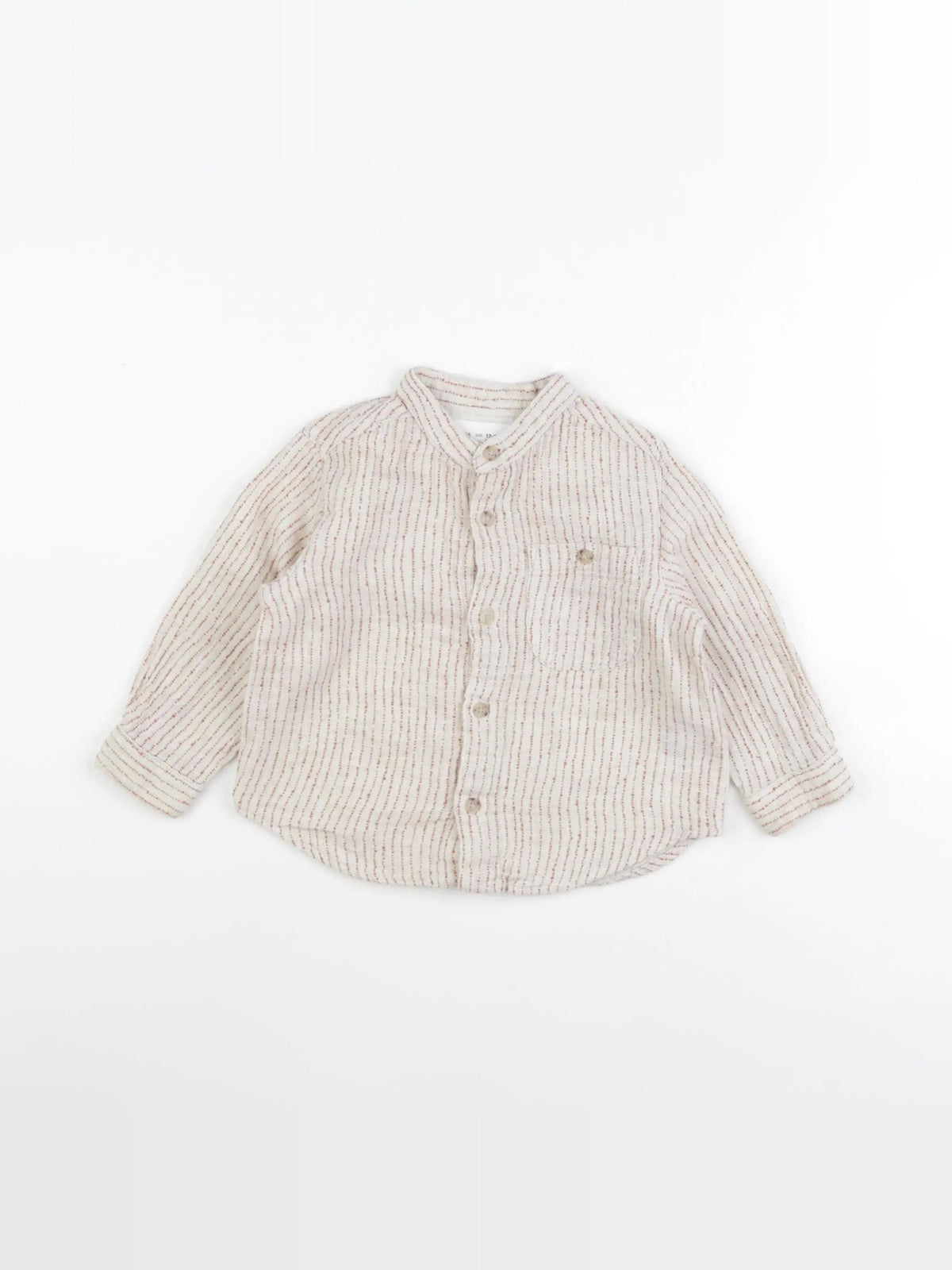 Zara - chemise rouge - 12/18 mois