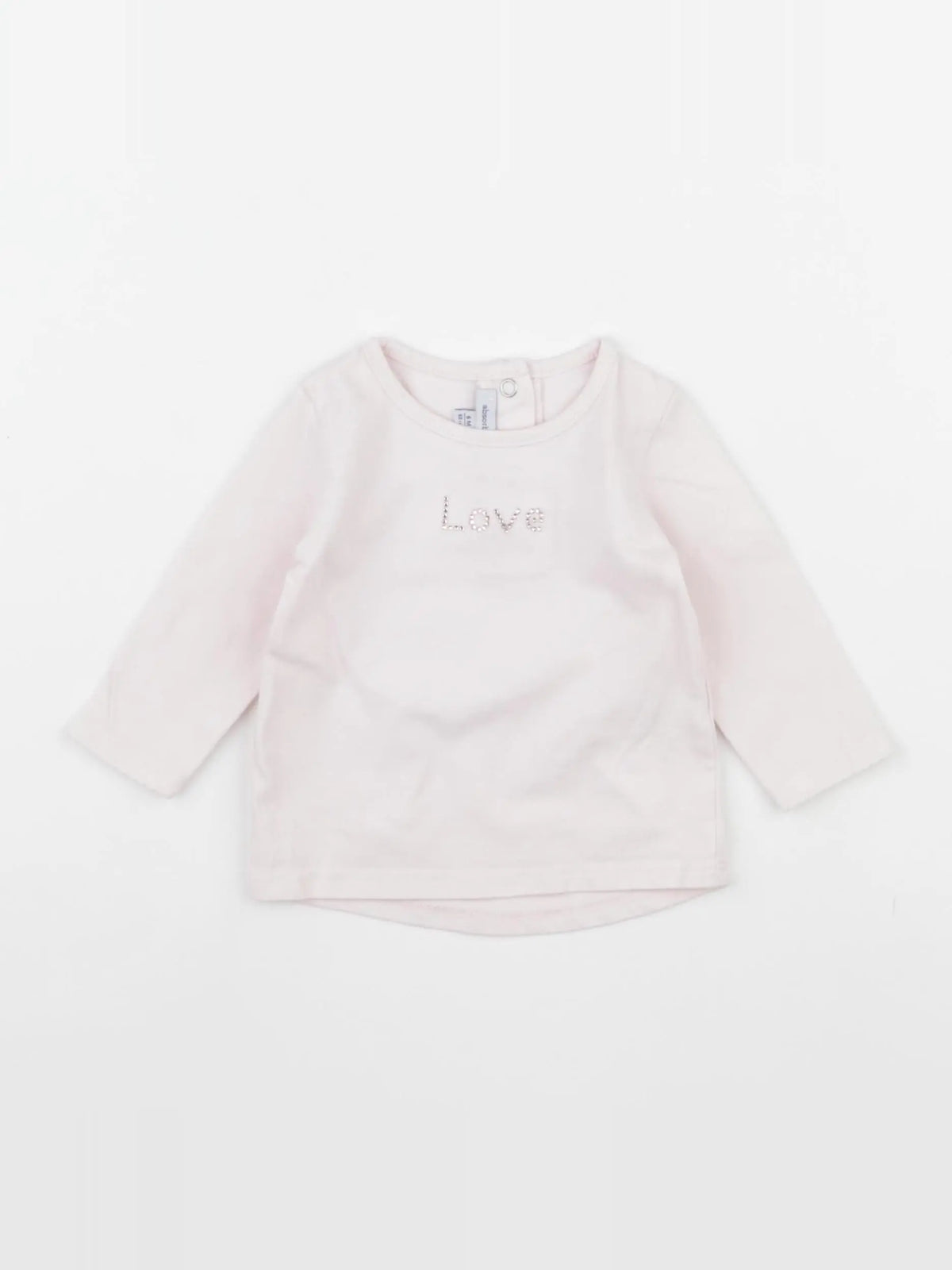 Absorba - tee-shirt rose - 6 mois