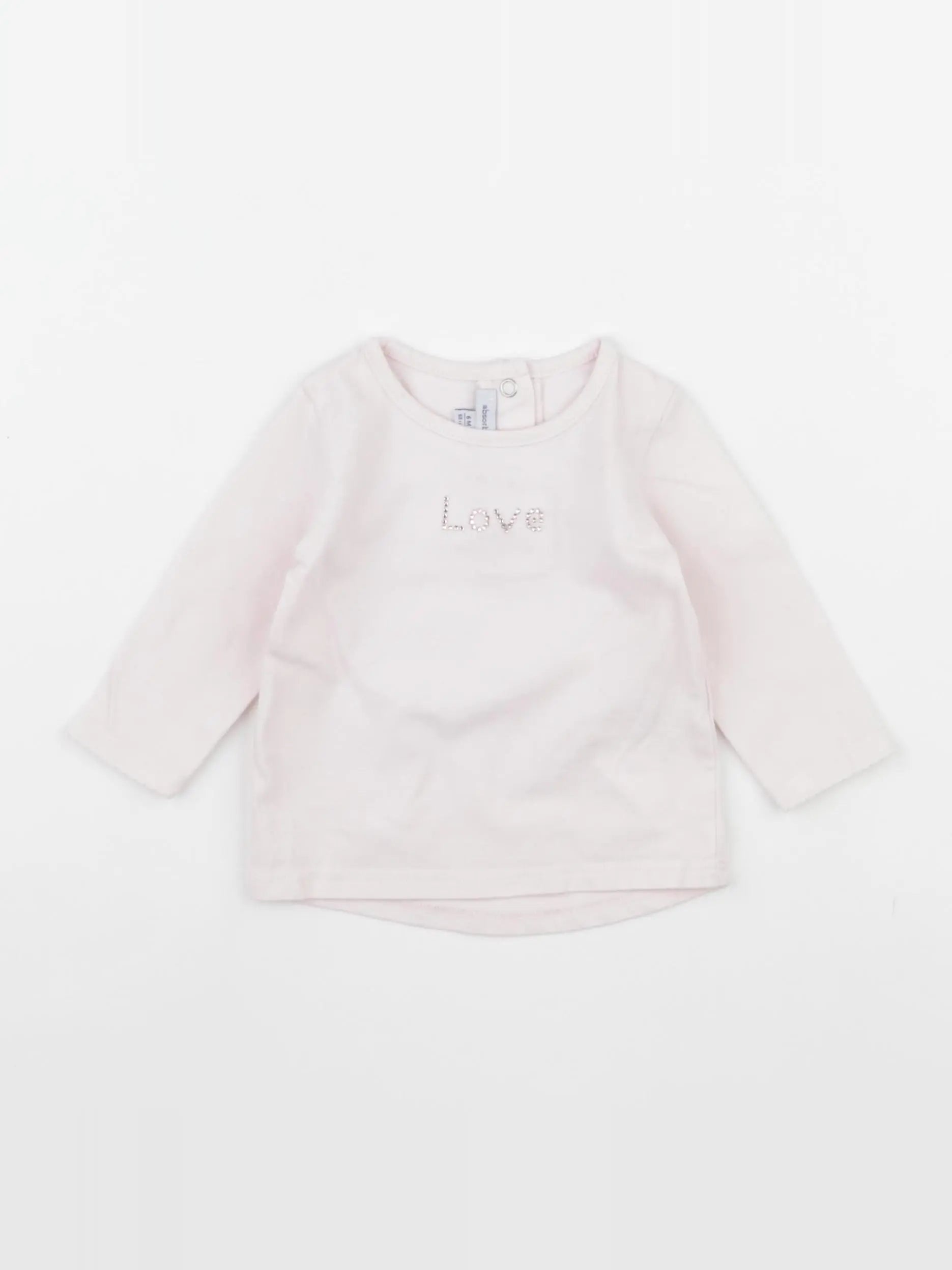 Absorba - tee-shirt rose - 6 mois