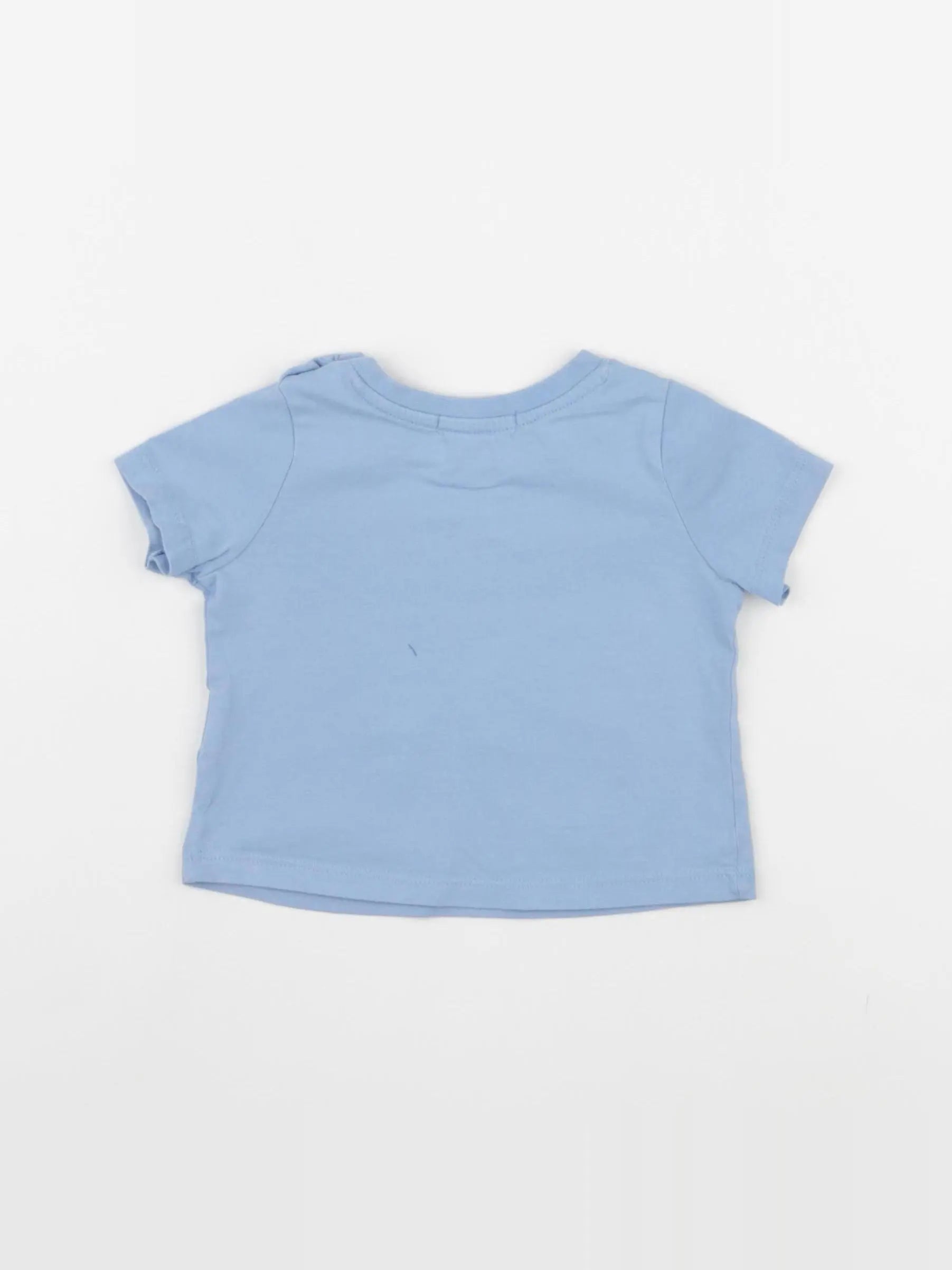 DPAM - tee-shirt bleu - 3 mois
