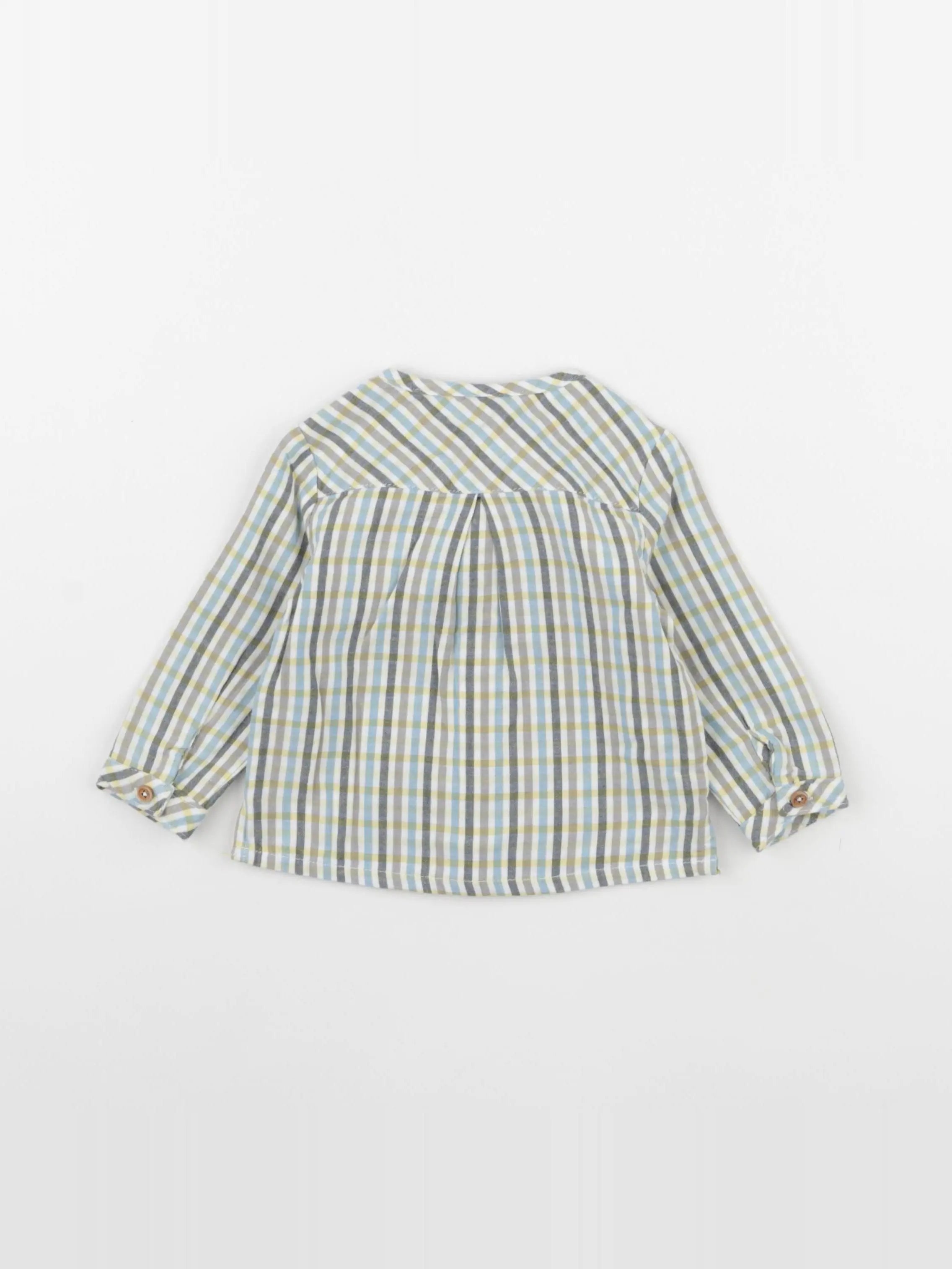 Sergent Major - chemise multicolore - 12 mois
