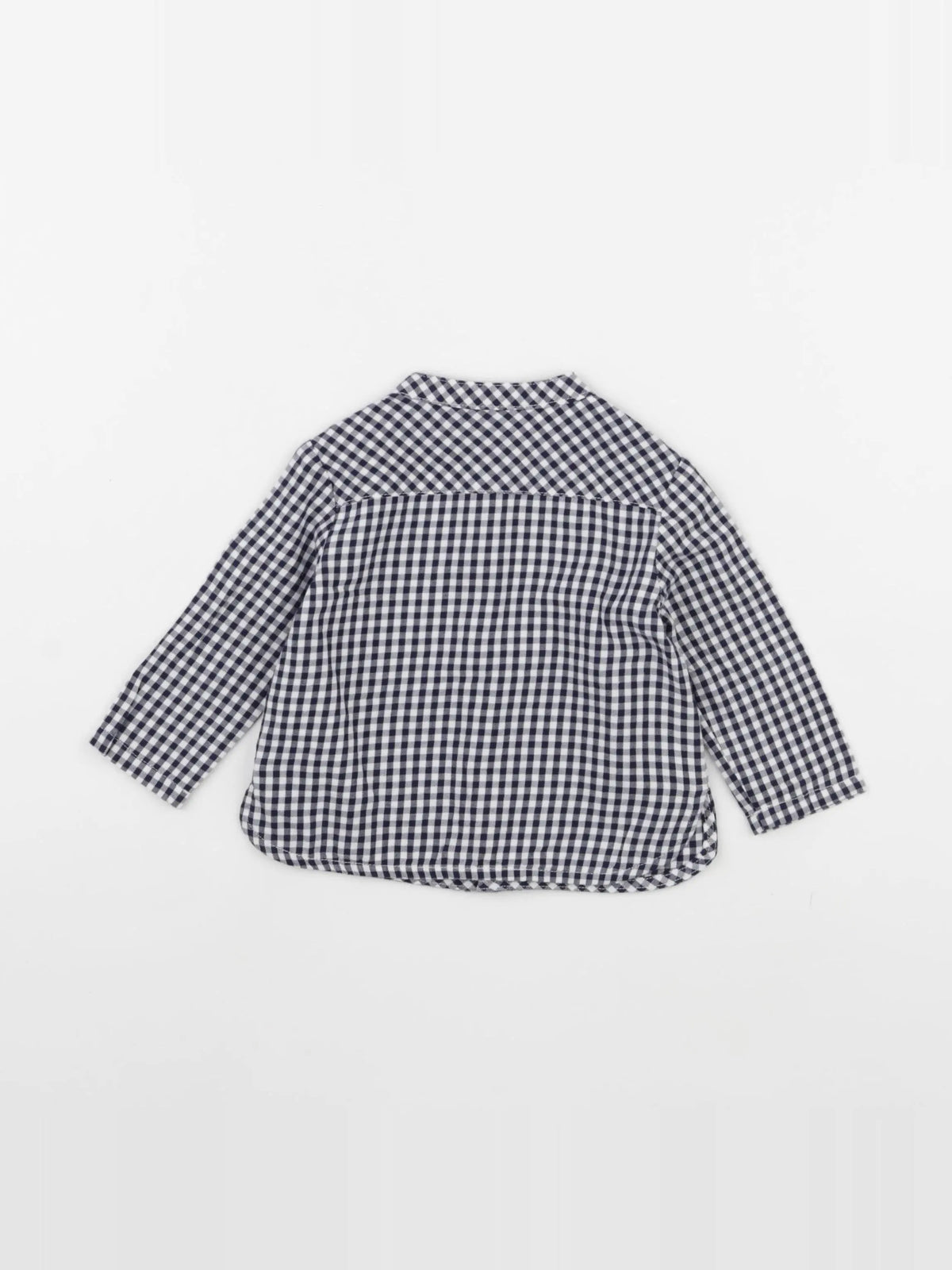 Sergent Major - chemise blanc, bleu - 6 mois