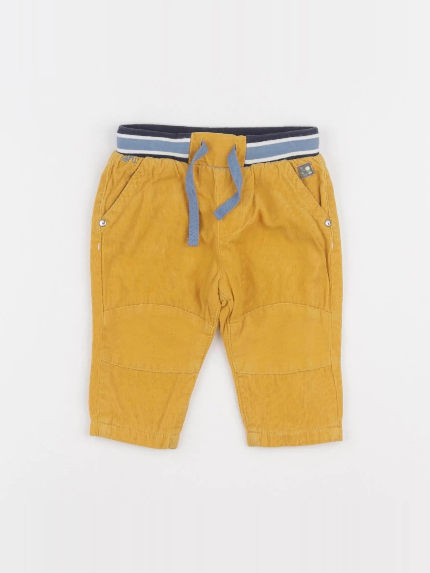 Sergent Major - pantalon doublé jaune - 6 mois