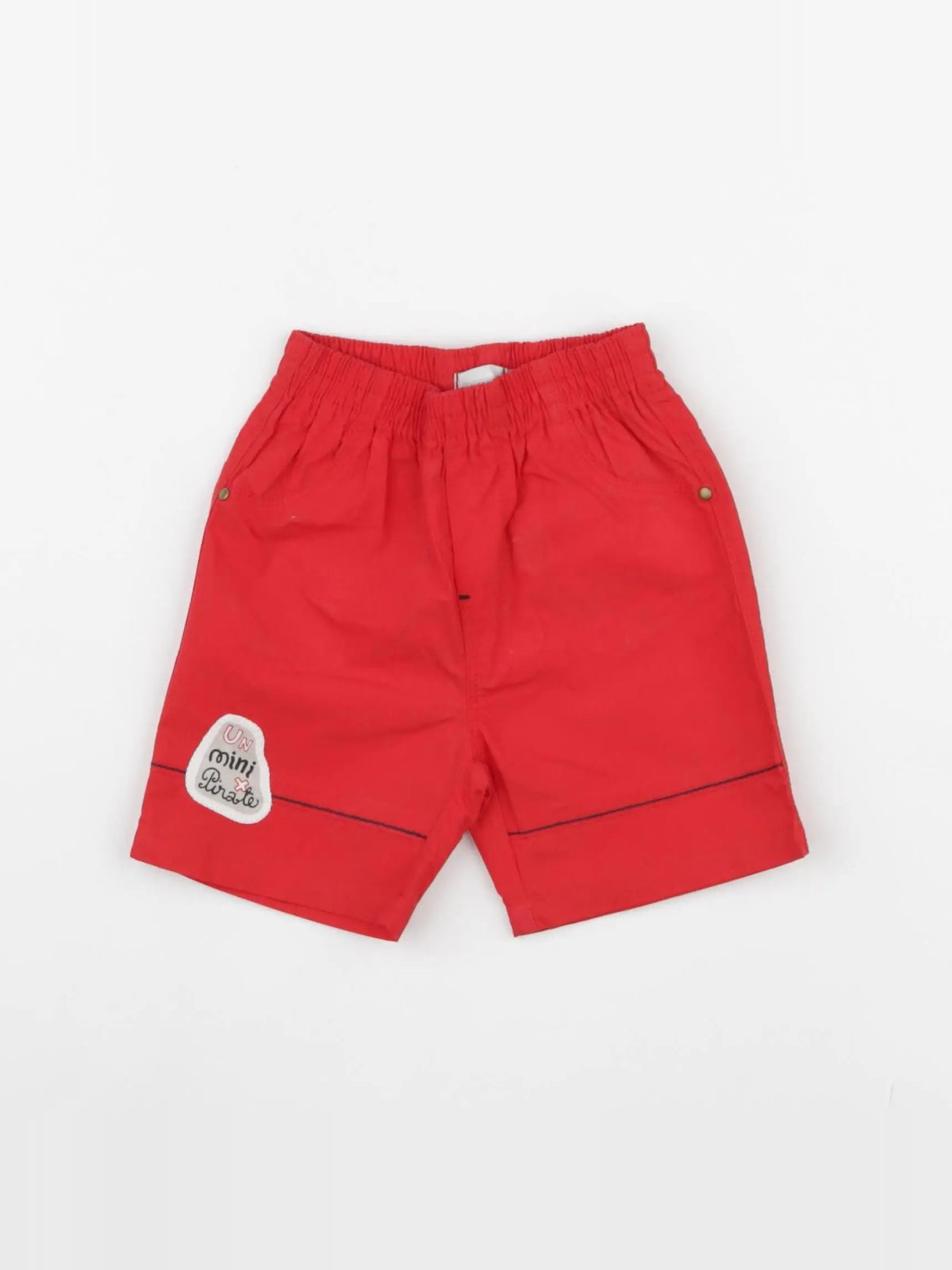 Catimini - short rouge - 3 mois