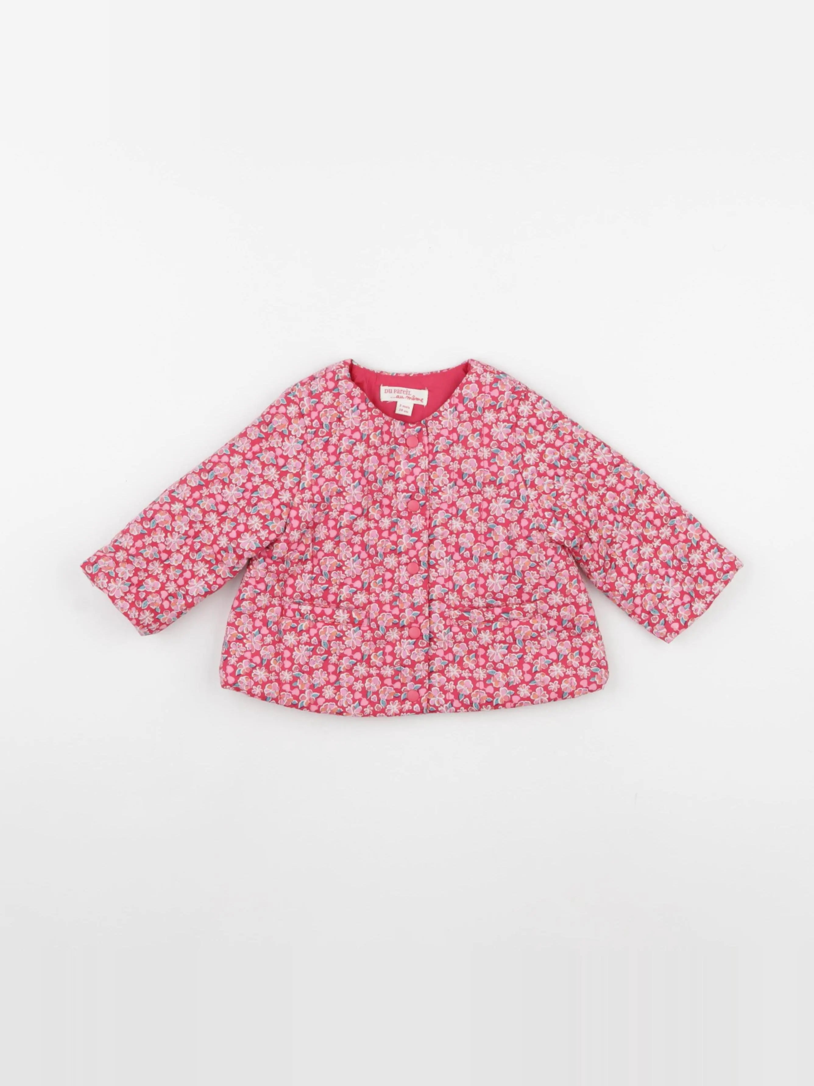 DPAM - veste rose - 3 mois
