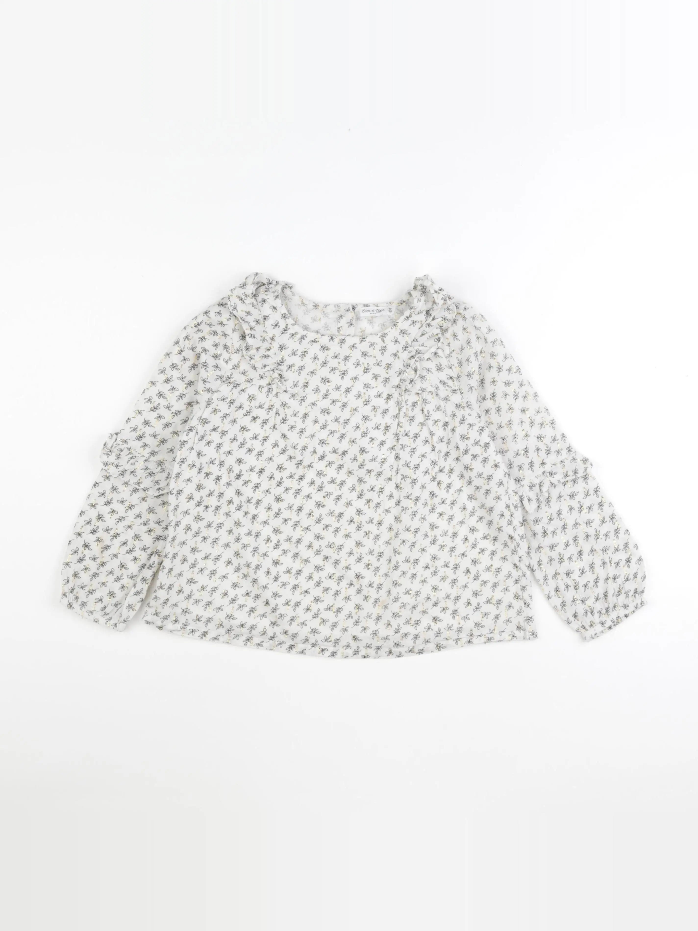Eden & Victor - blouse blanc - 6 ans