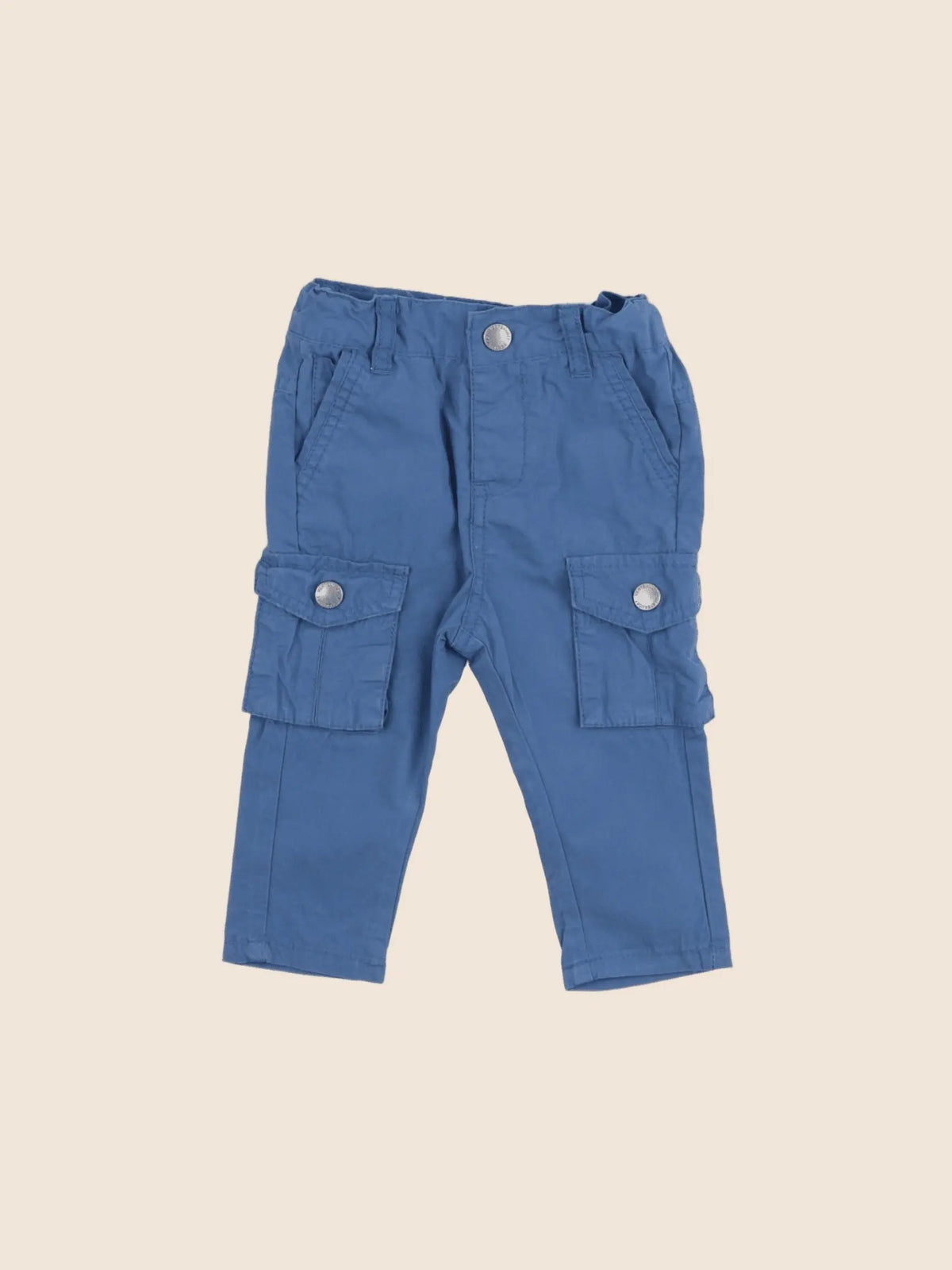 Vertbaudet - pantalon bleu - 3 mois