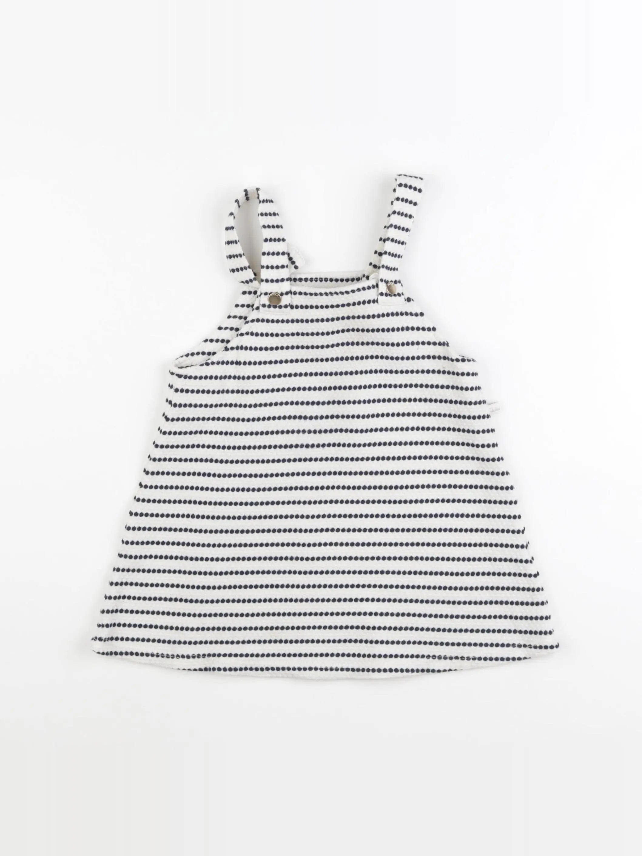 IKKS - robe beige, bleu - 18 mois