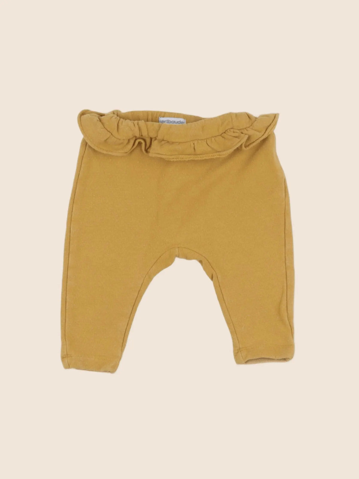 Vertbaudet - jogging jaune - 6 mois