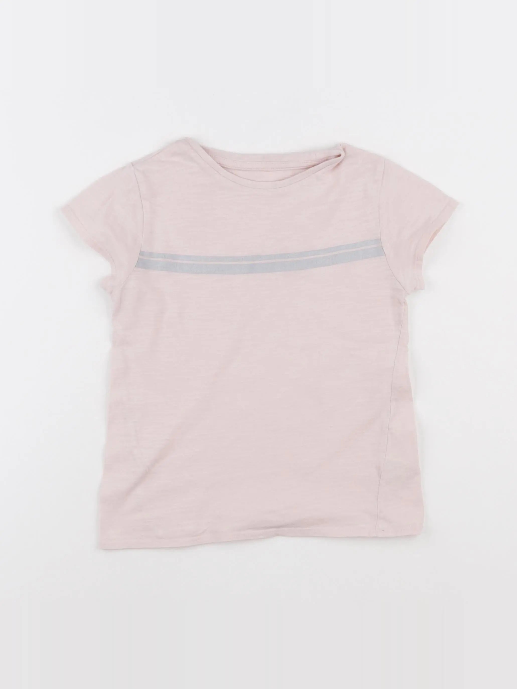 Vertbaudet - tee-shirt rose - 6 ans