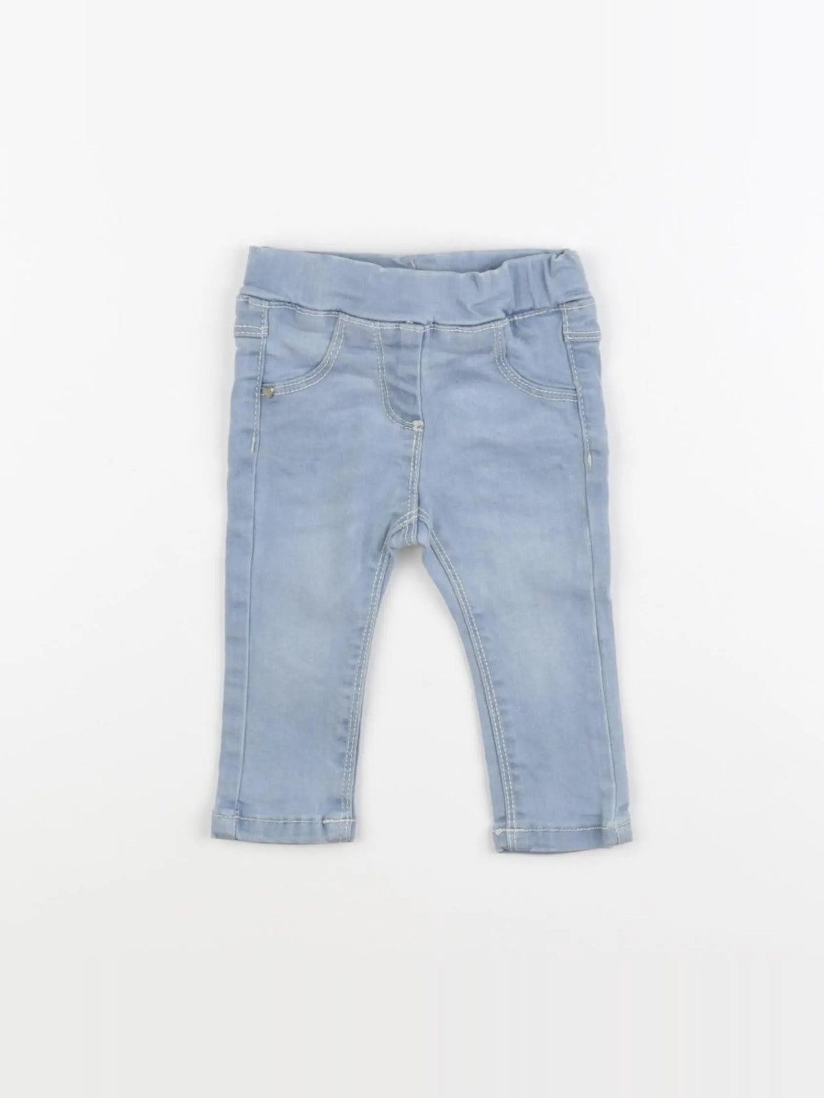 Tape à l'oeil - jegging bleu - 6 mois