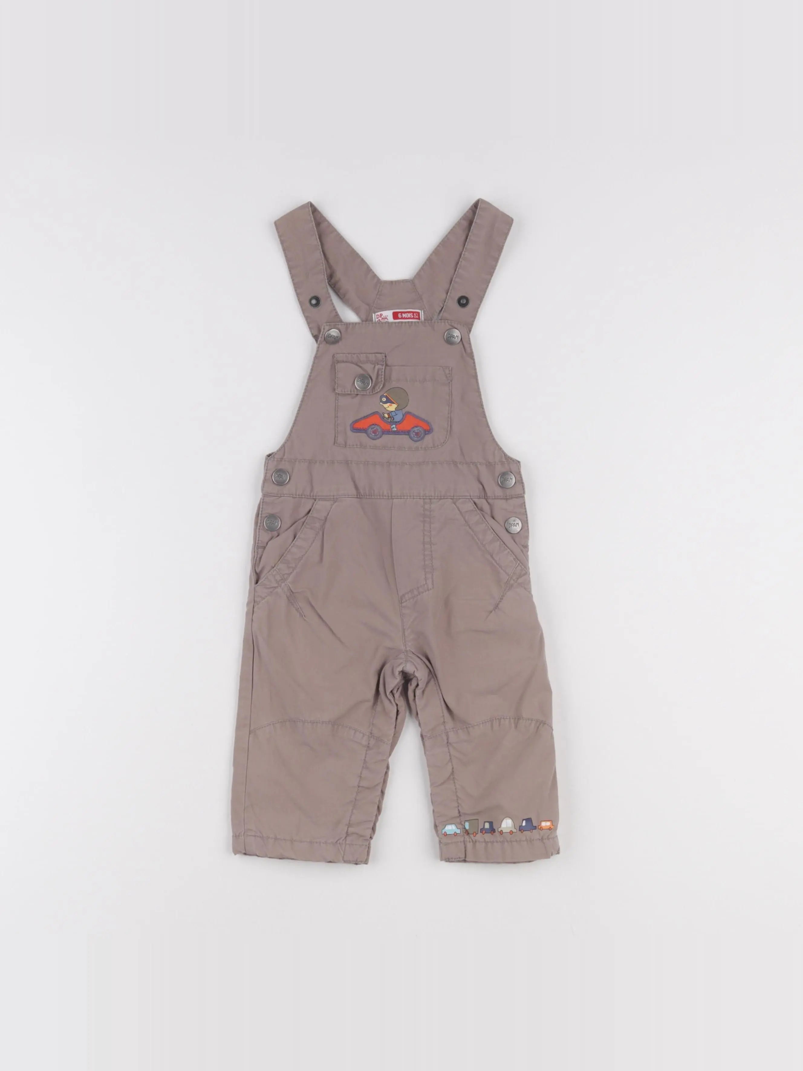 DPAM - salopette marron - 6 mois