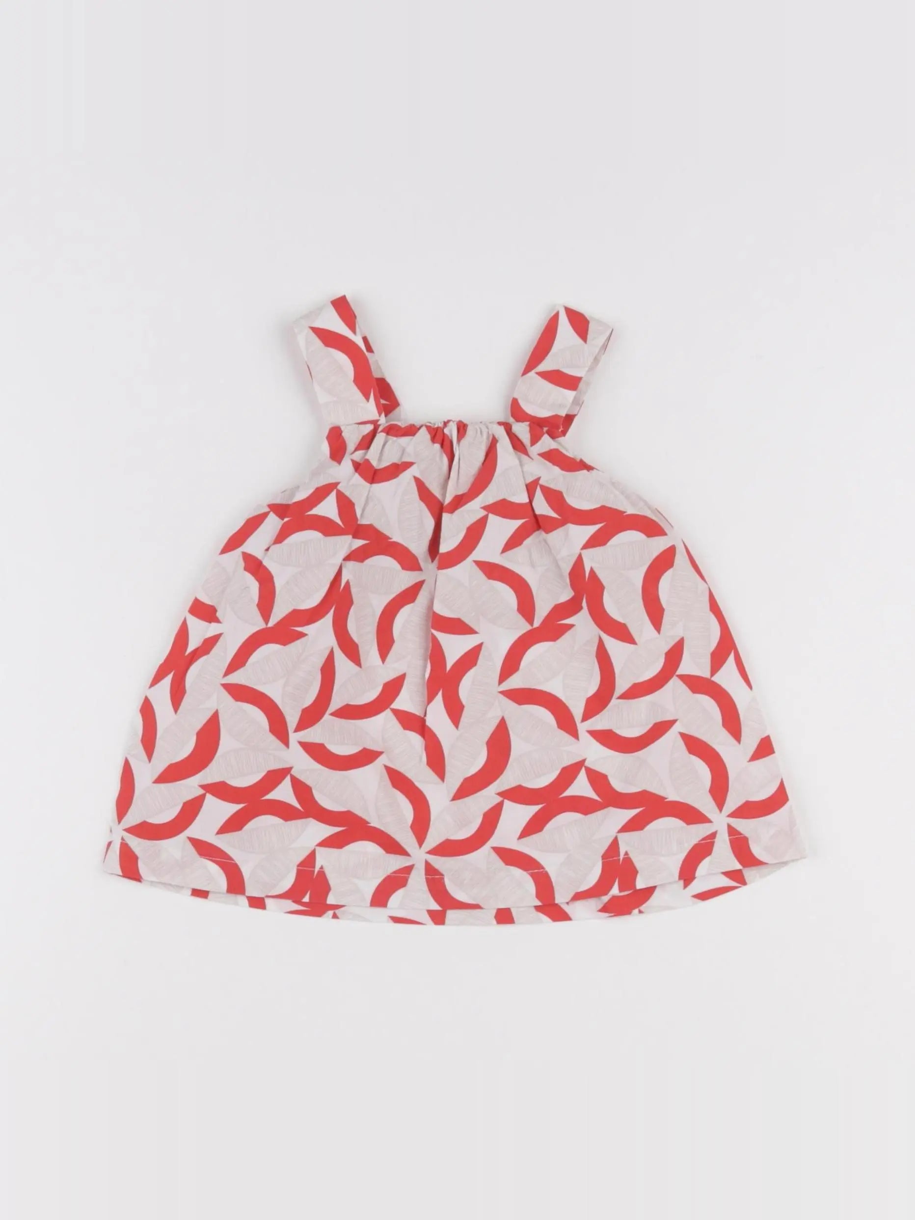 Obaïbi - blouse multicolore - 9 mois