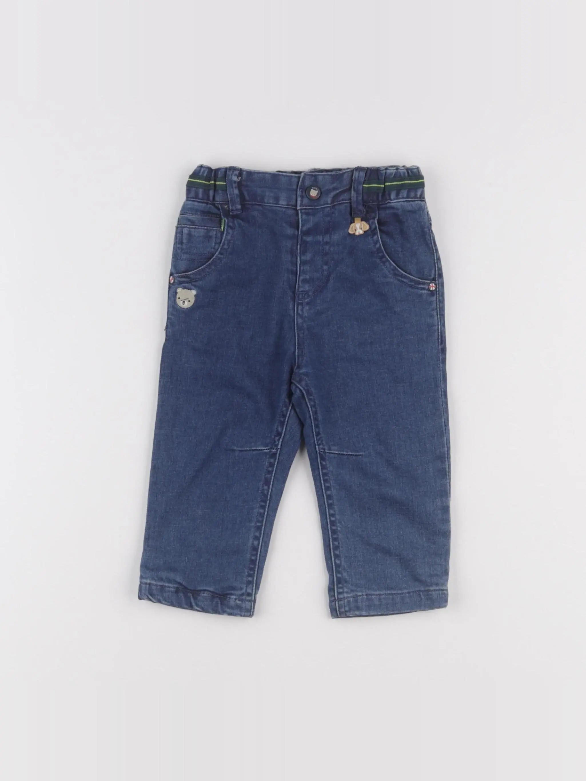 Sergent Major - pantalon bleu - 12 mois