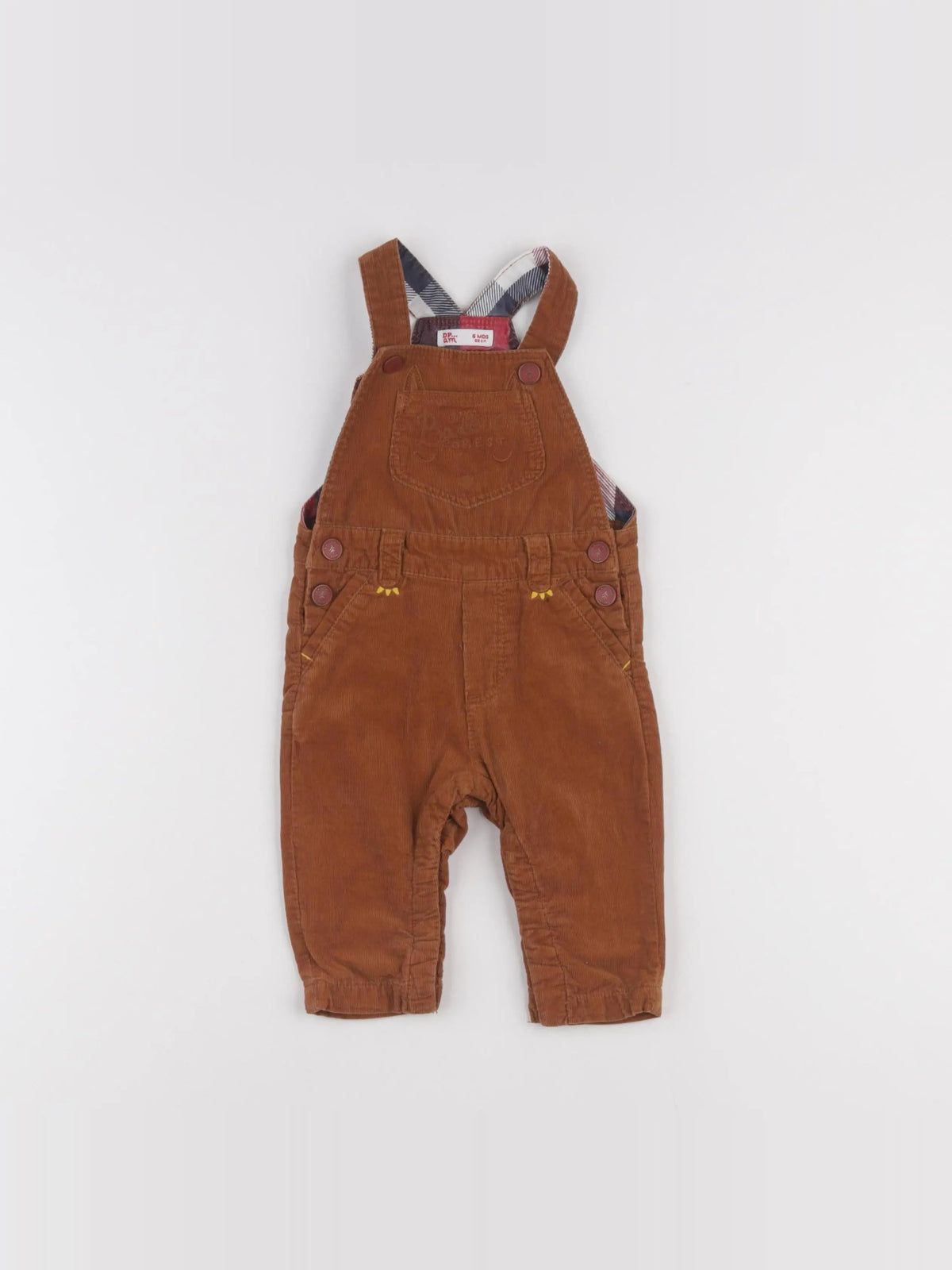 Esprit - salopette marron - 6 mois