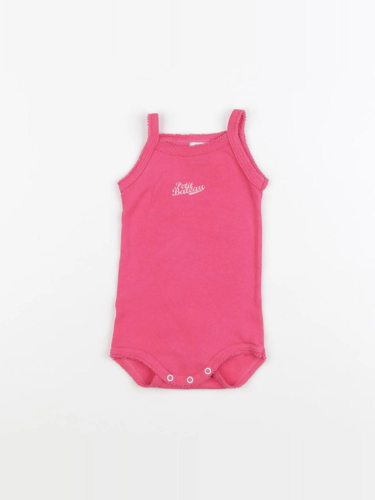 Petit Bateau - body rose - 3 mois